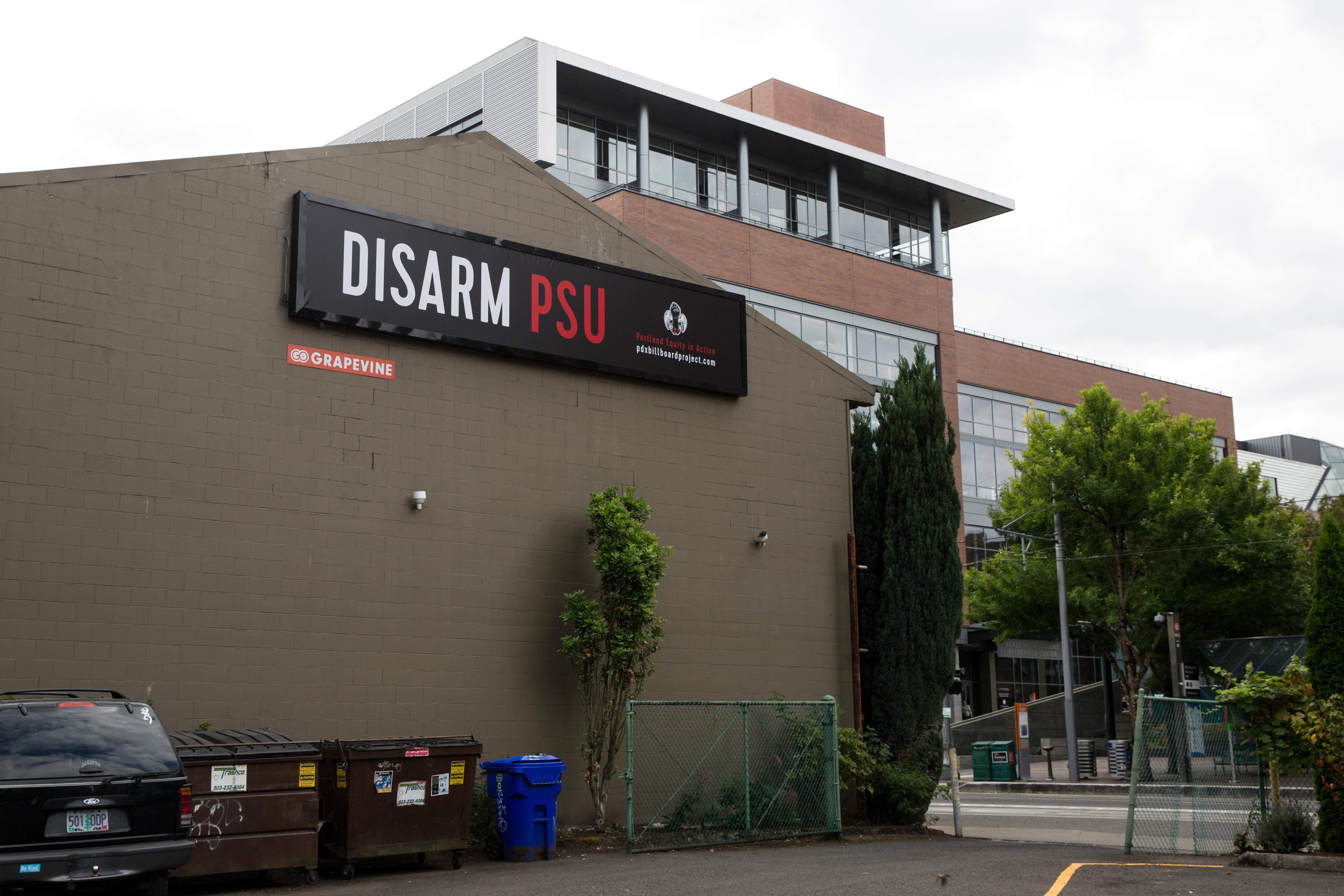 Downtown Portland, OR billboard takes aim at Multnomah County leaders