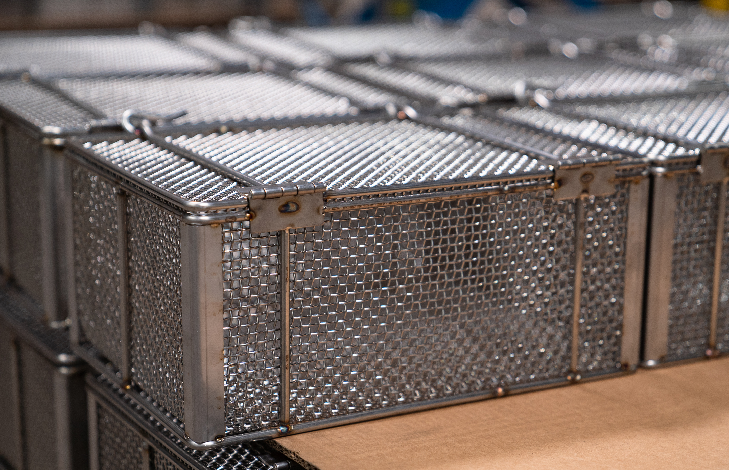 Custom Stainless Steel Wire Mesh Baskets