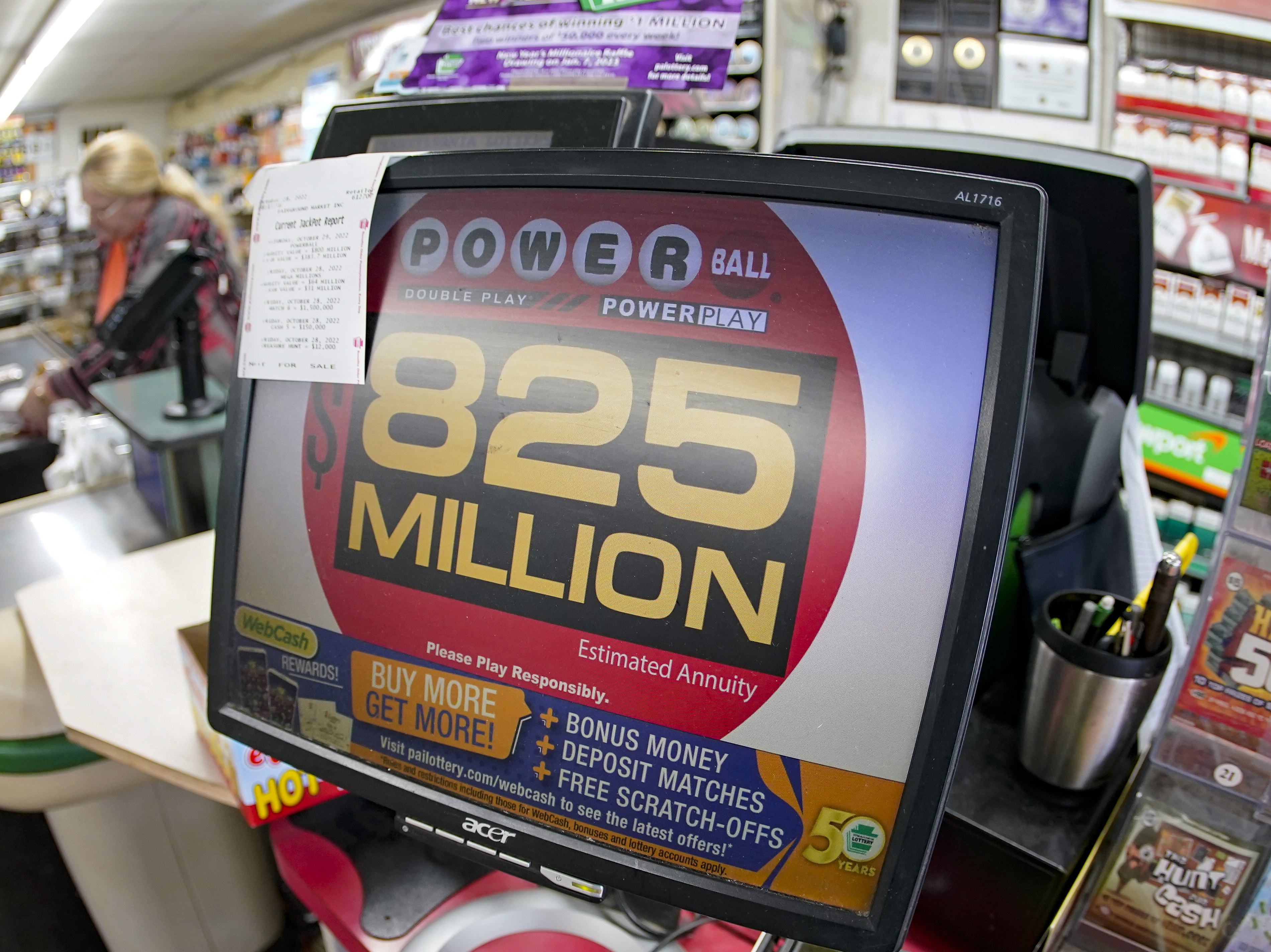 Someone in California won the $2 billion Powerball jackpot : NPR