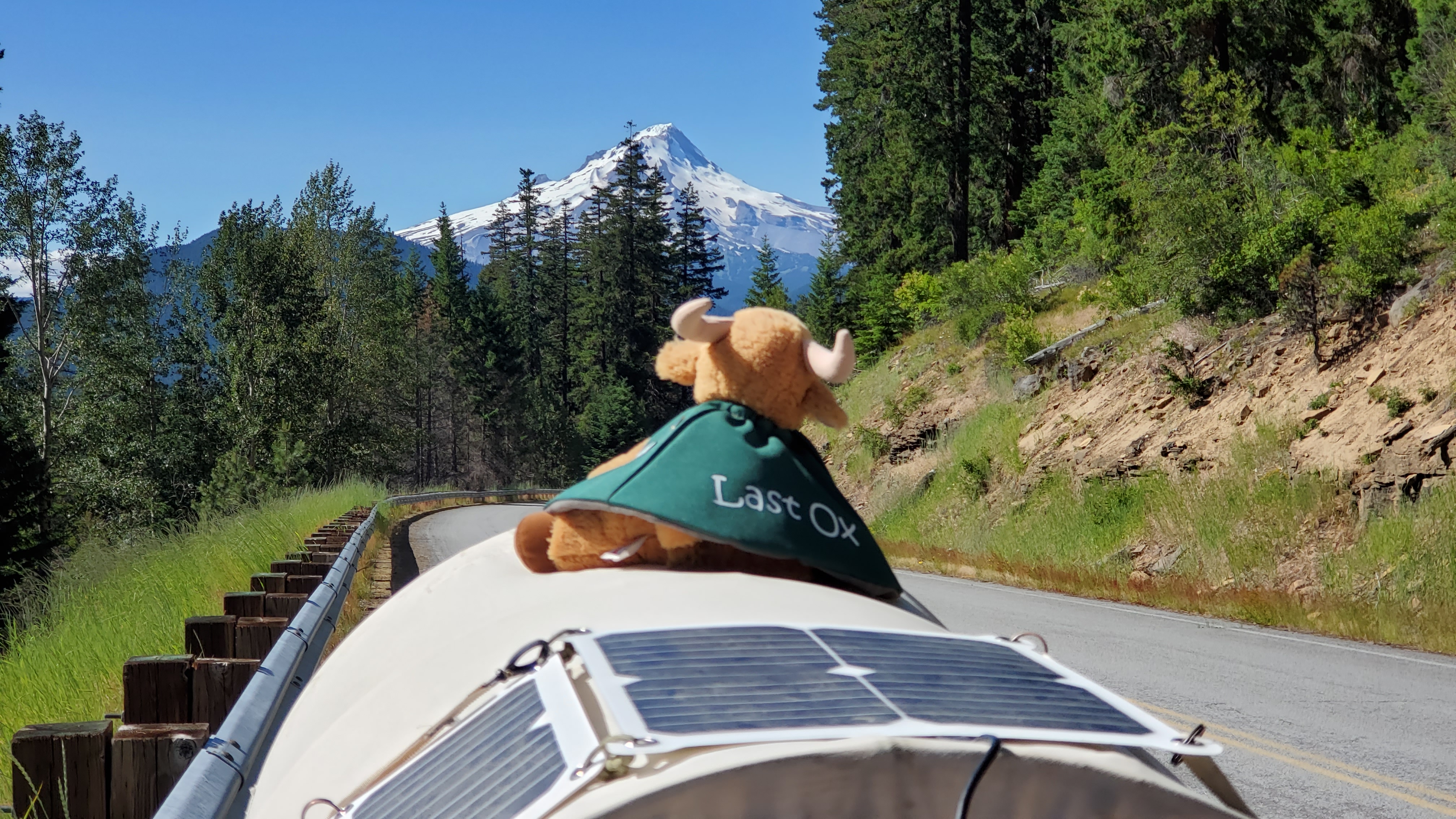 Oregonian hikes entire Oregon Trail, pushing covered wagon - OPB