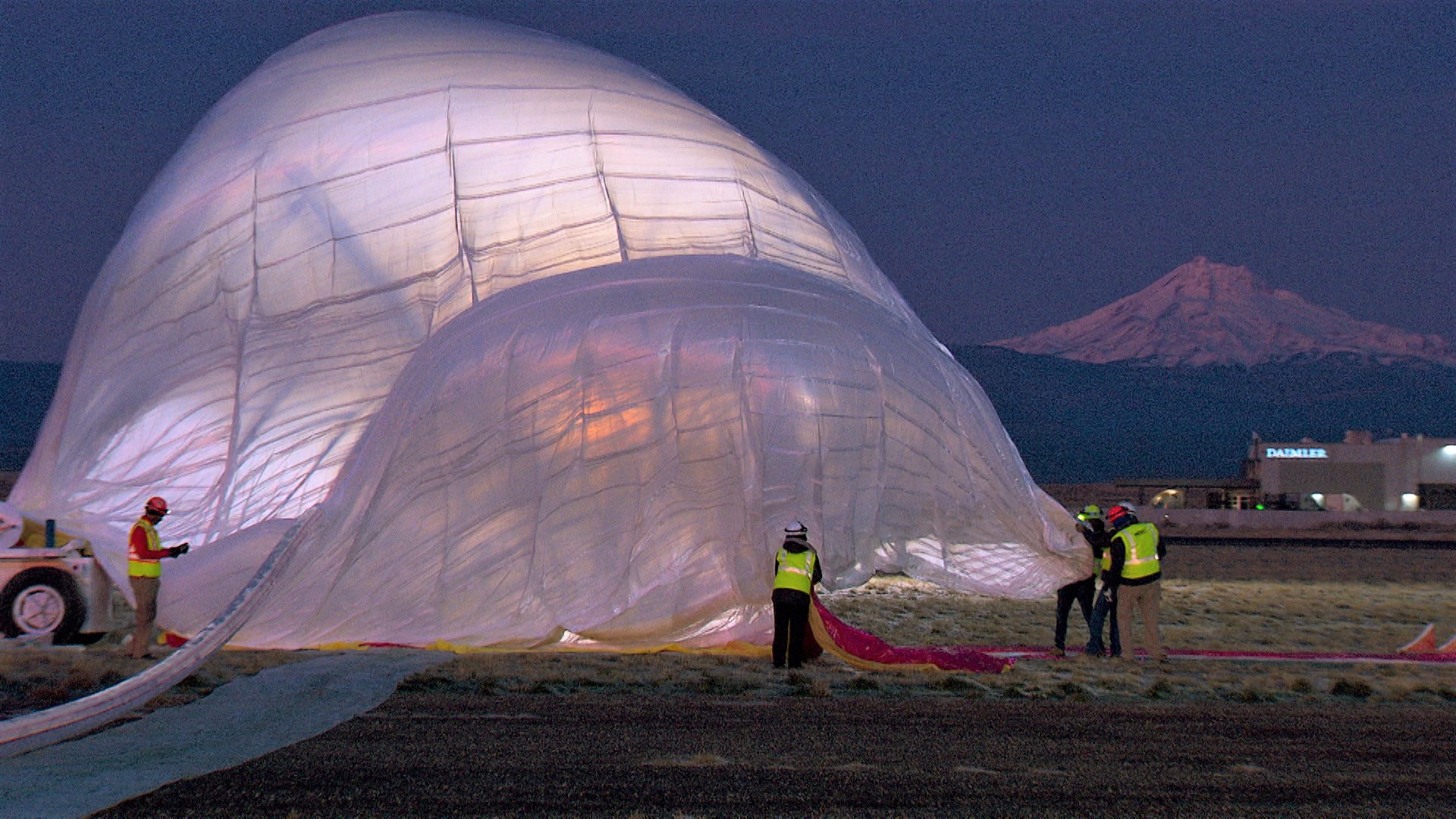 High-altitude balloon takes path to Carolina coastline