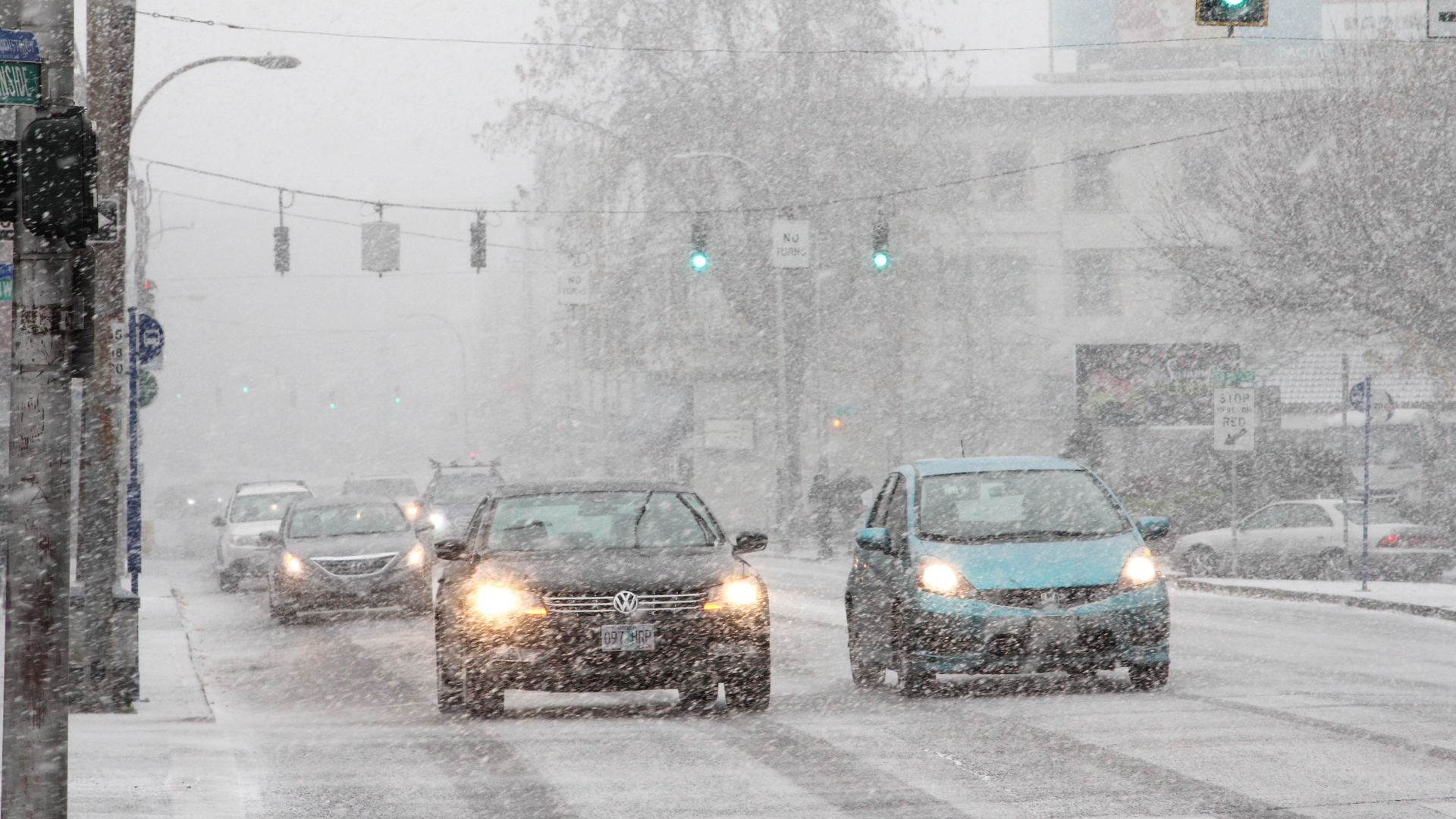 Could it snow in Portland Thursday? 