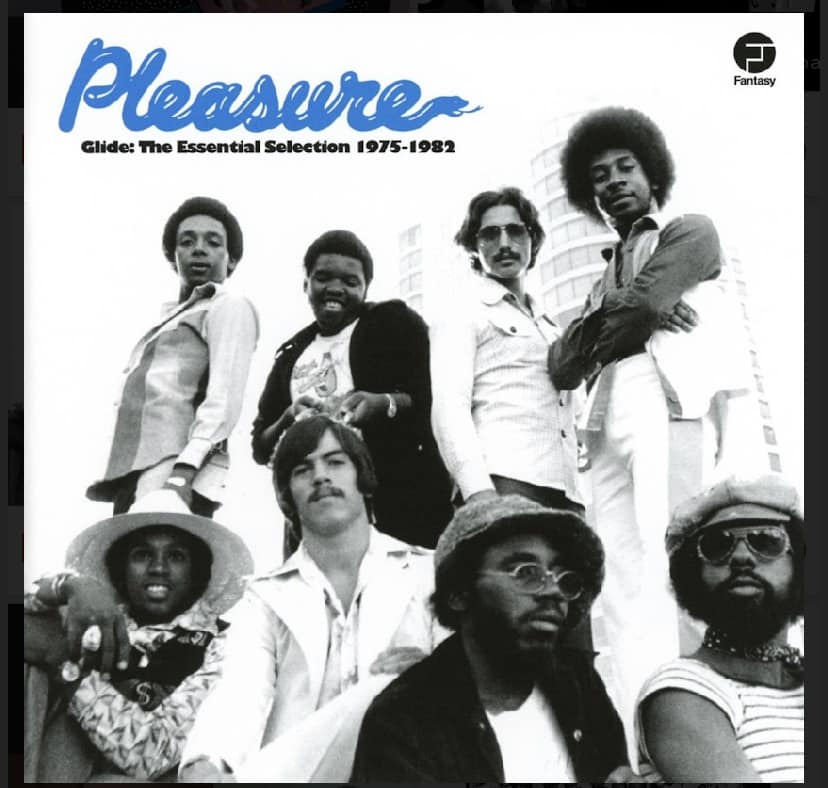 Cover of compilation album for the group Pleasure