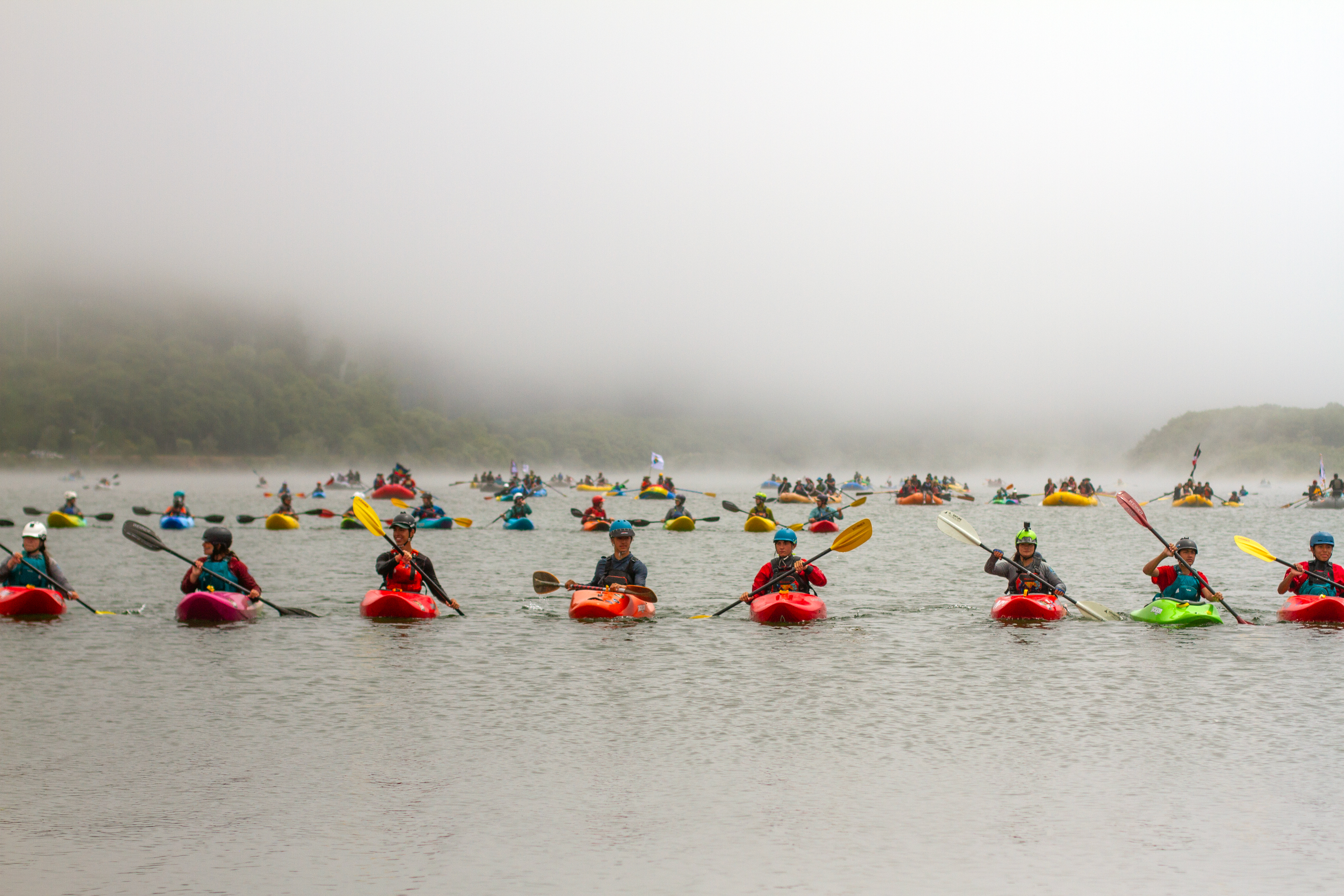 On July 11, 2025, over 120 youth kayakers representing the Klamath, Yurok, Karuk, Quartz Valley, Hoopa Valley, Warm Springs as well as the Tohono O’odham Nation completed their historic 310-mile descent of the free-flowing Klamath River, culminating the largest dam removal project in history.
