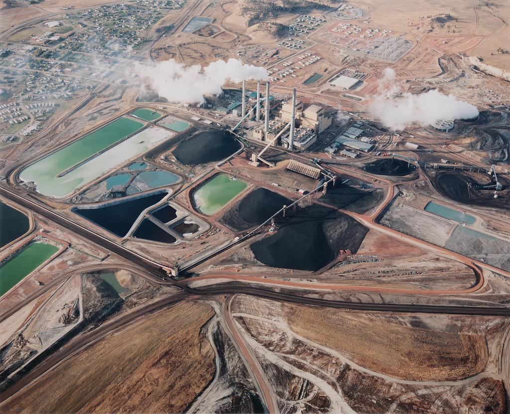 This image of the coal-fired plant in Colstrip, Mont., was made in the 1980s by Montana native David T. Hanson. It was part of an exhibit at Modern Museum of Art in New York.