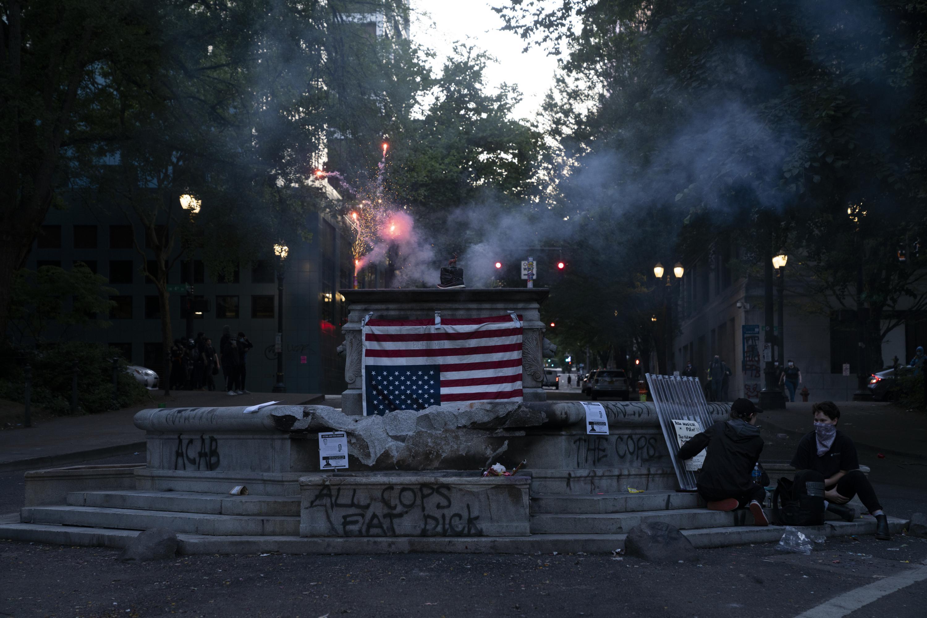 Portland Police Describe Nightly Face-offs With Protesters As Unsustainable - OPB