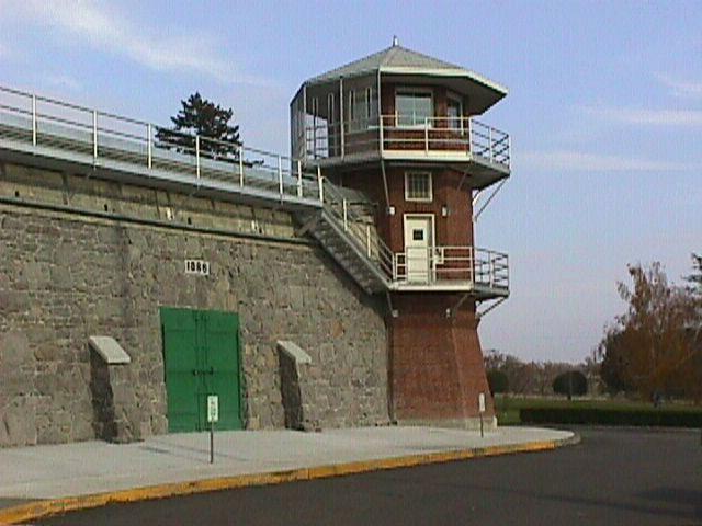 File photo of a tower at the Washington State Penitentiary in Walla Walla.