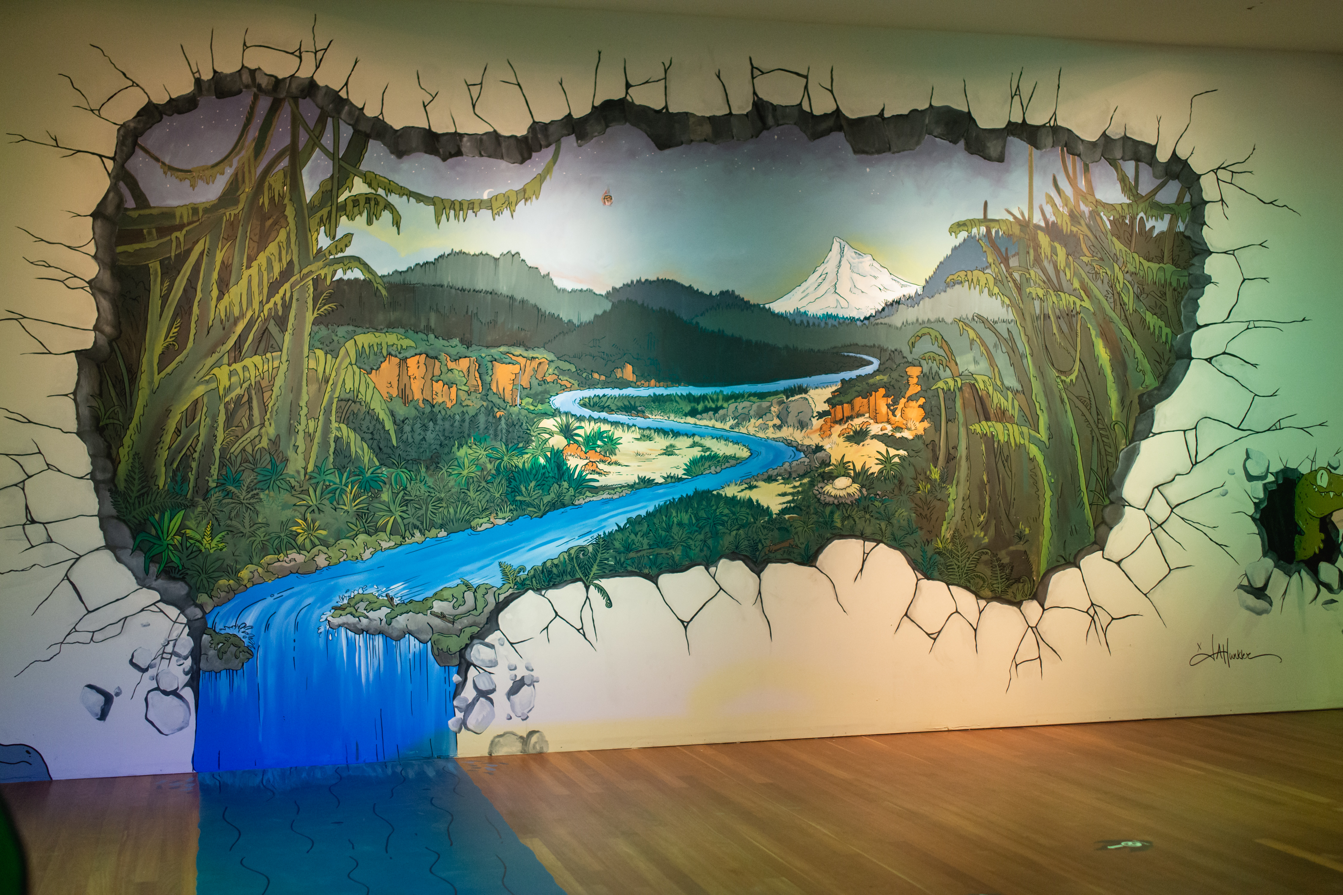 Mike Bennett's Dinolandia exhibit opens in Portland - Vanguard