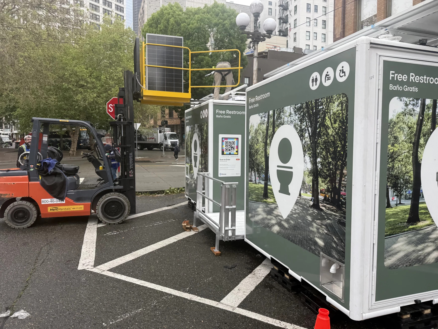 Gotta go: Seattle agrees to relocate Pioneer Square’s new public toilets