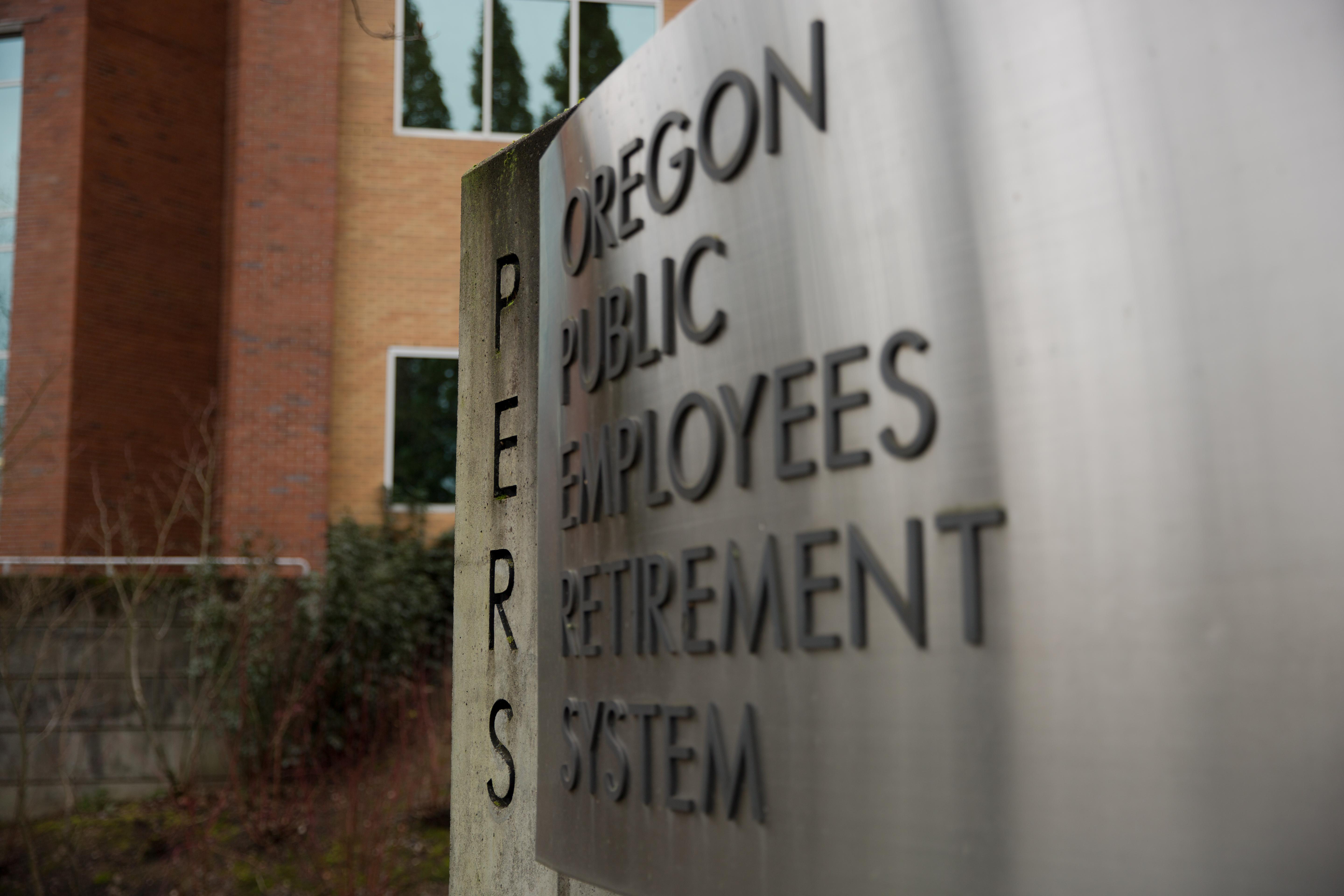 The Oregon Public Employees Retirement System (PERS) building in Tigard, Ore., on Sunday, Jan. 6, 2019.