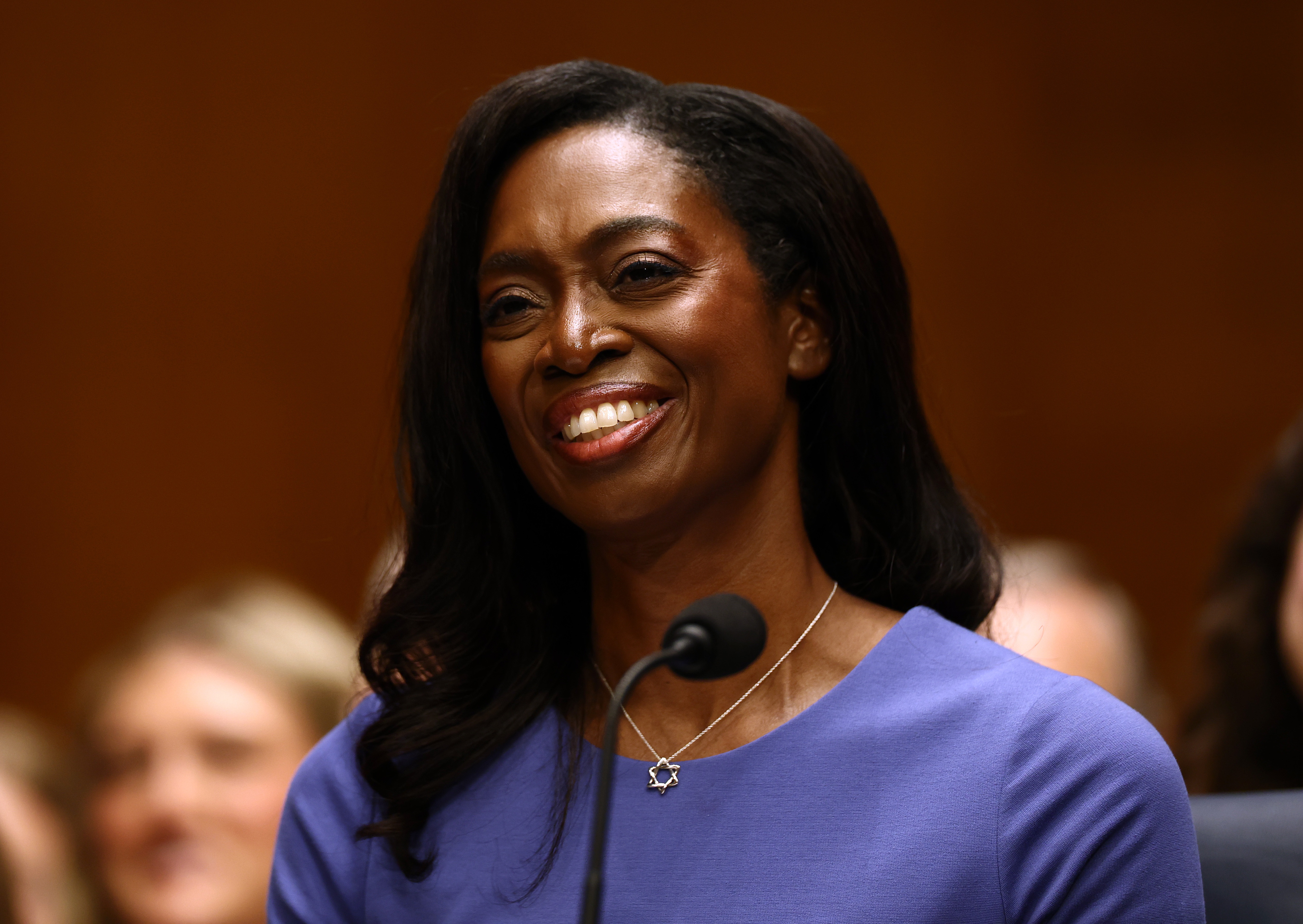 Dr. Erica Schwartz, who appeared before the Senate Health, Education, Labor and Pensions Committee in July, was confirmed Wednesday as CDC director.