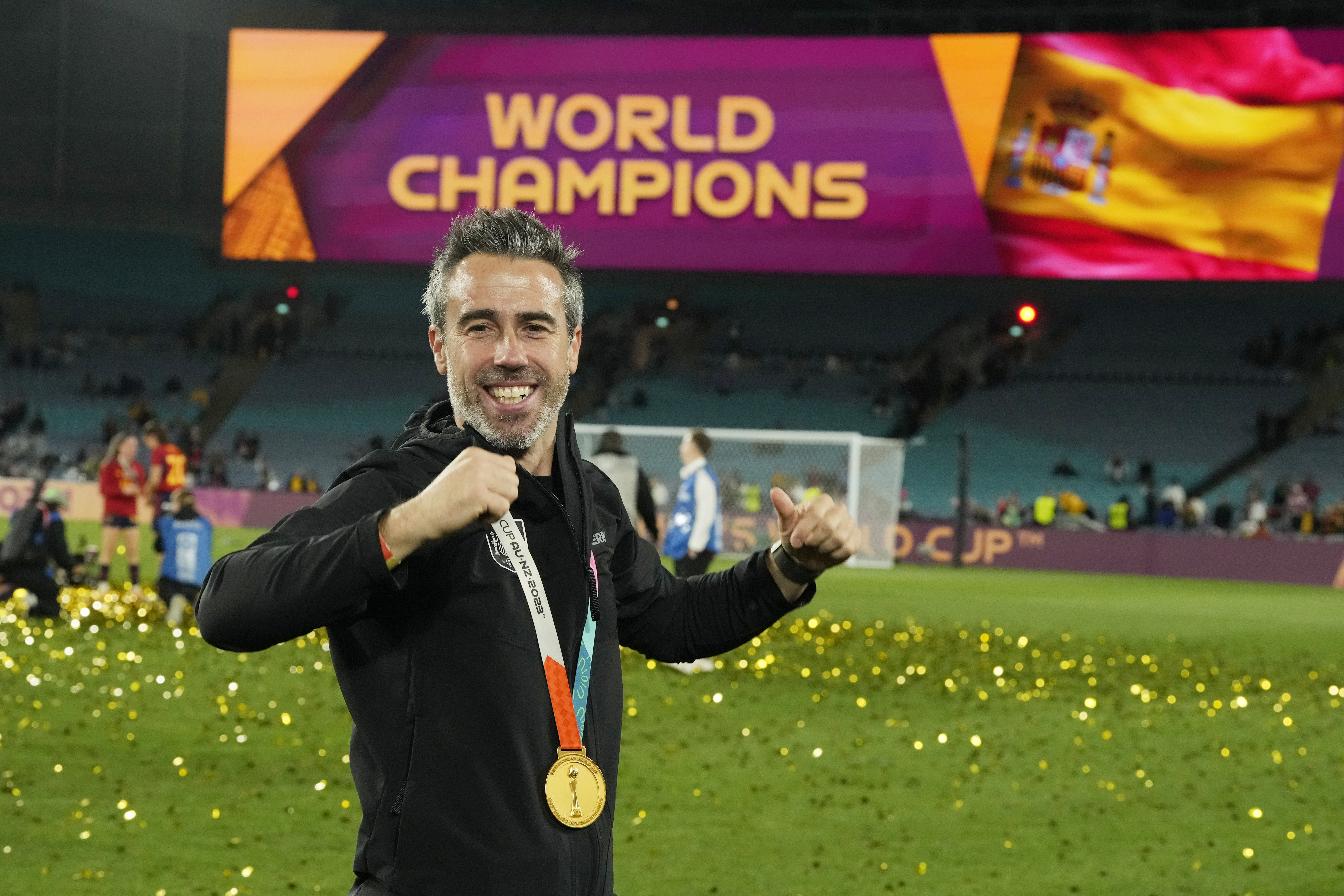 Spain celebrates after defeating England to win the 2023 FIFA Women's World  Cup final