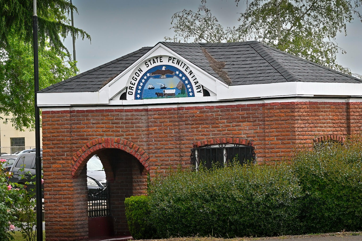 The Oregon State Penitentiary in Salem in June 2022. The Oregon Department of Corrections is studying a potential plan to replace the facility.