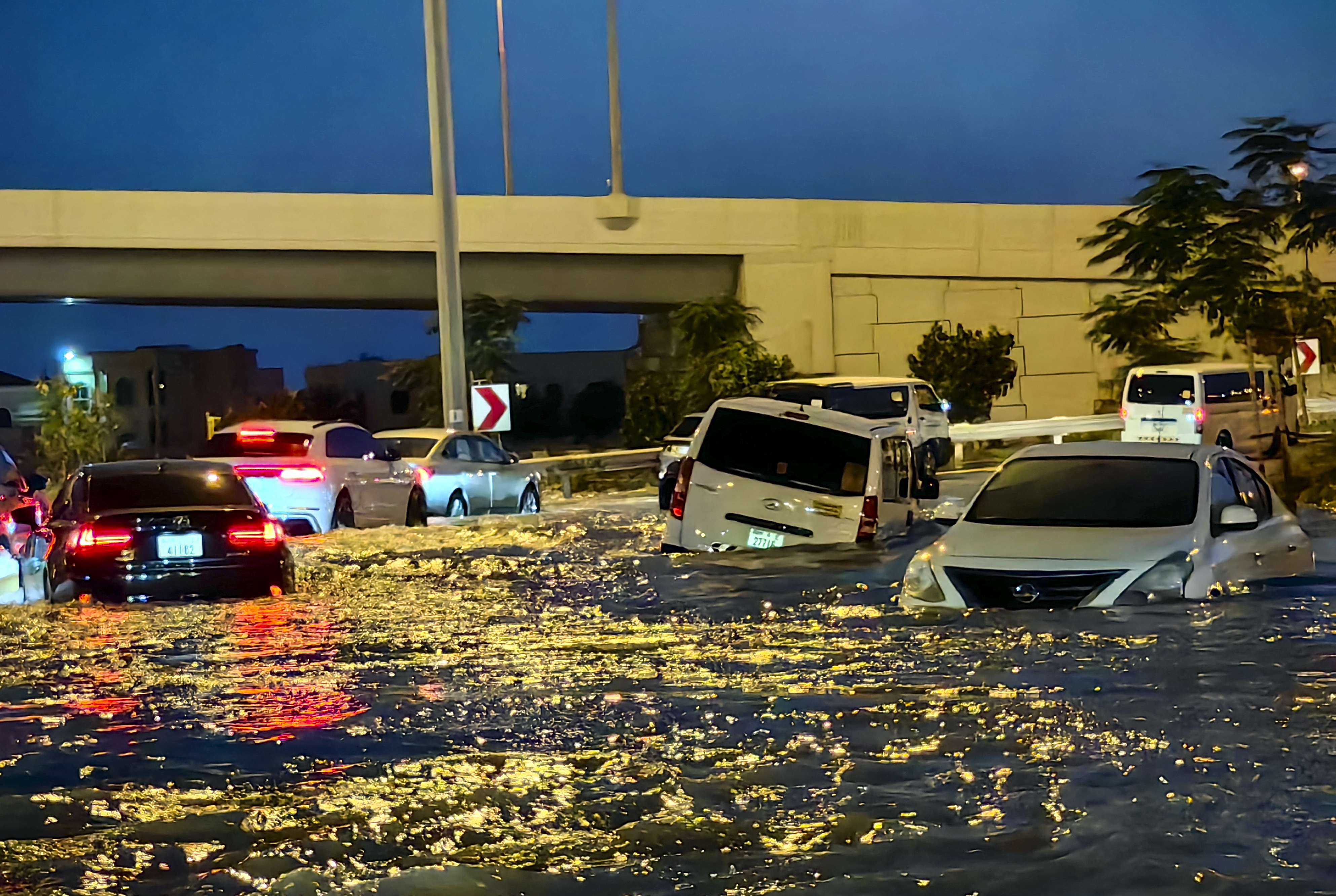 Photos: United Arab Emirates sees its heaviest rains in 75 years - OPB