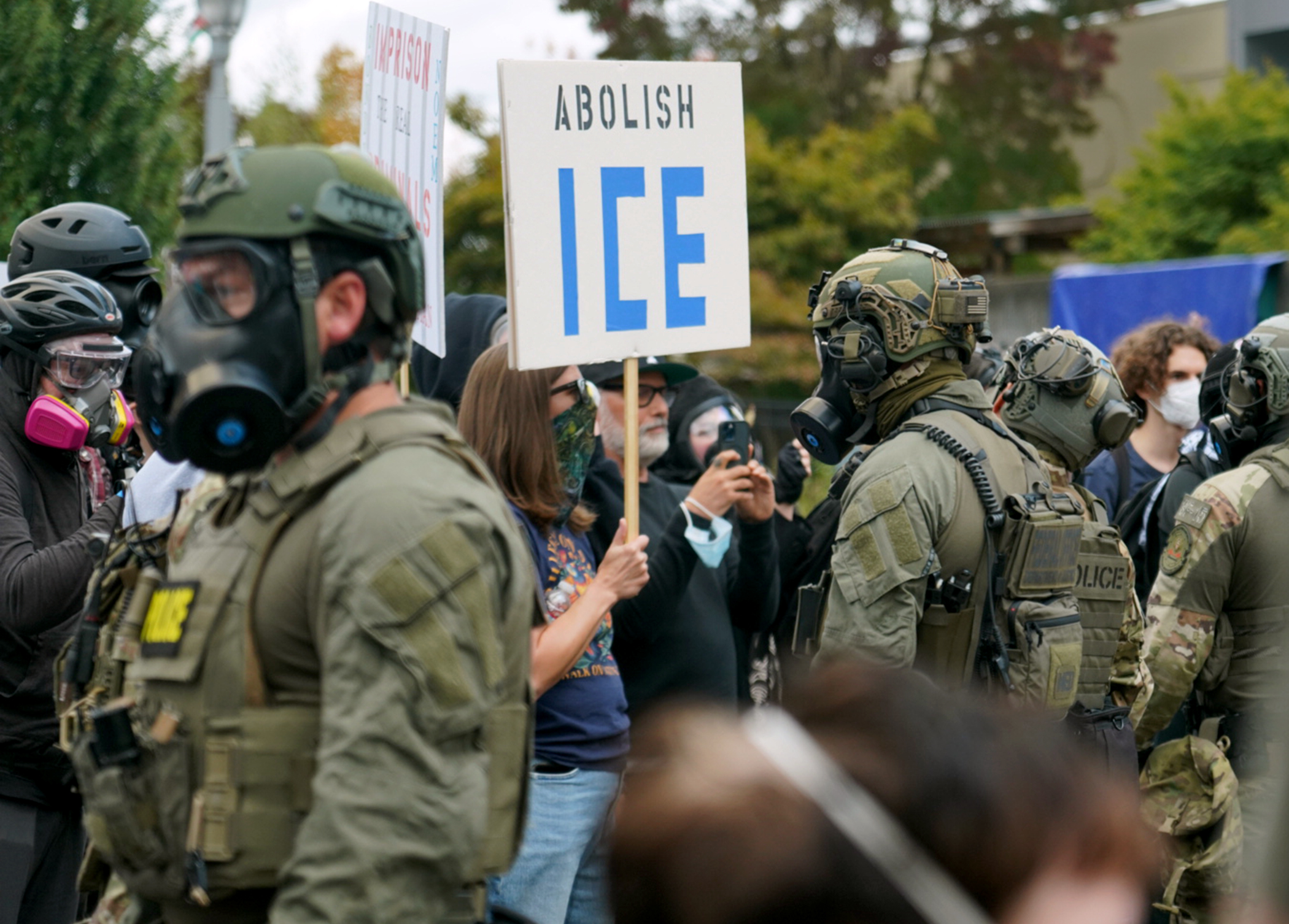 Tear gas use at Portland ICE facility once again before federal appeals ...