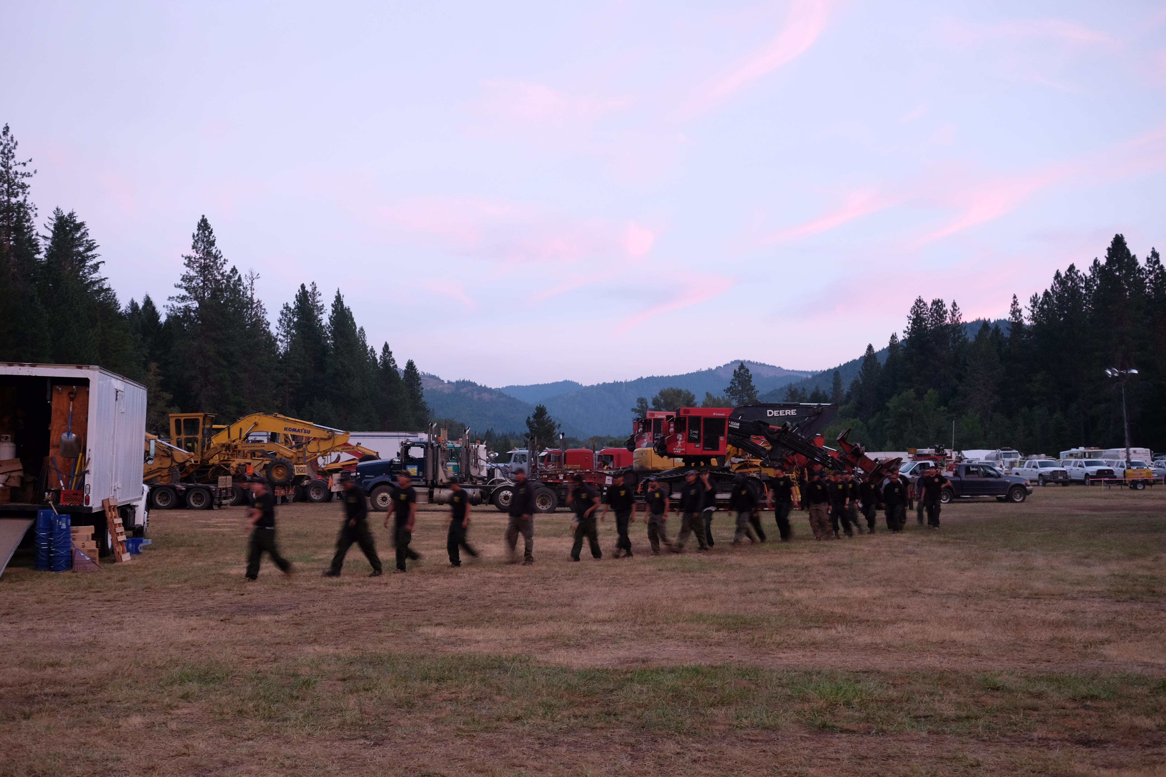Home away from home: Portrait of a fire camp - OPB