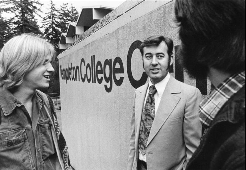 FILE - A Lewis & Clark faculty shot of Stephen Dow Beckham shortly after he arrived at the college, circa 1978. 