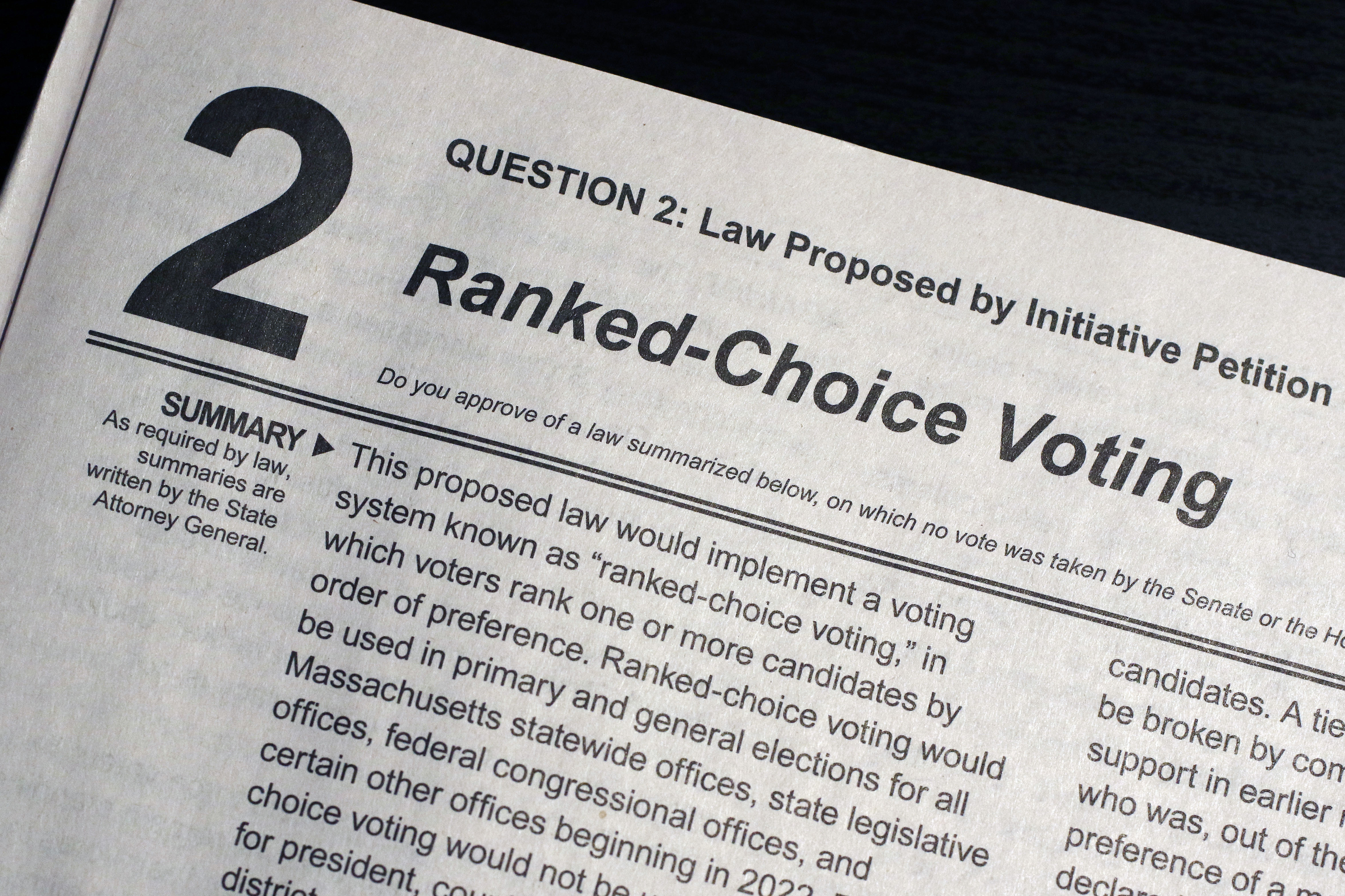 Measure 117 would bring ranked choice voting to Oregon by 2028 - OPB