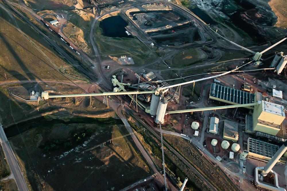 An coal mine in Wyoming's Powder River Basin. Managers of some of the biggest pension funds in the world are worried about the profitability of fossil fuel companies.