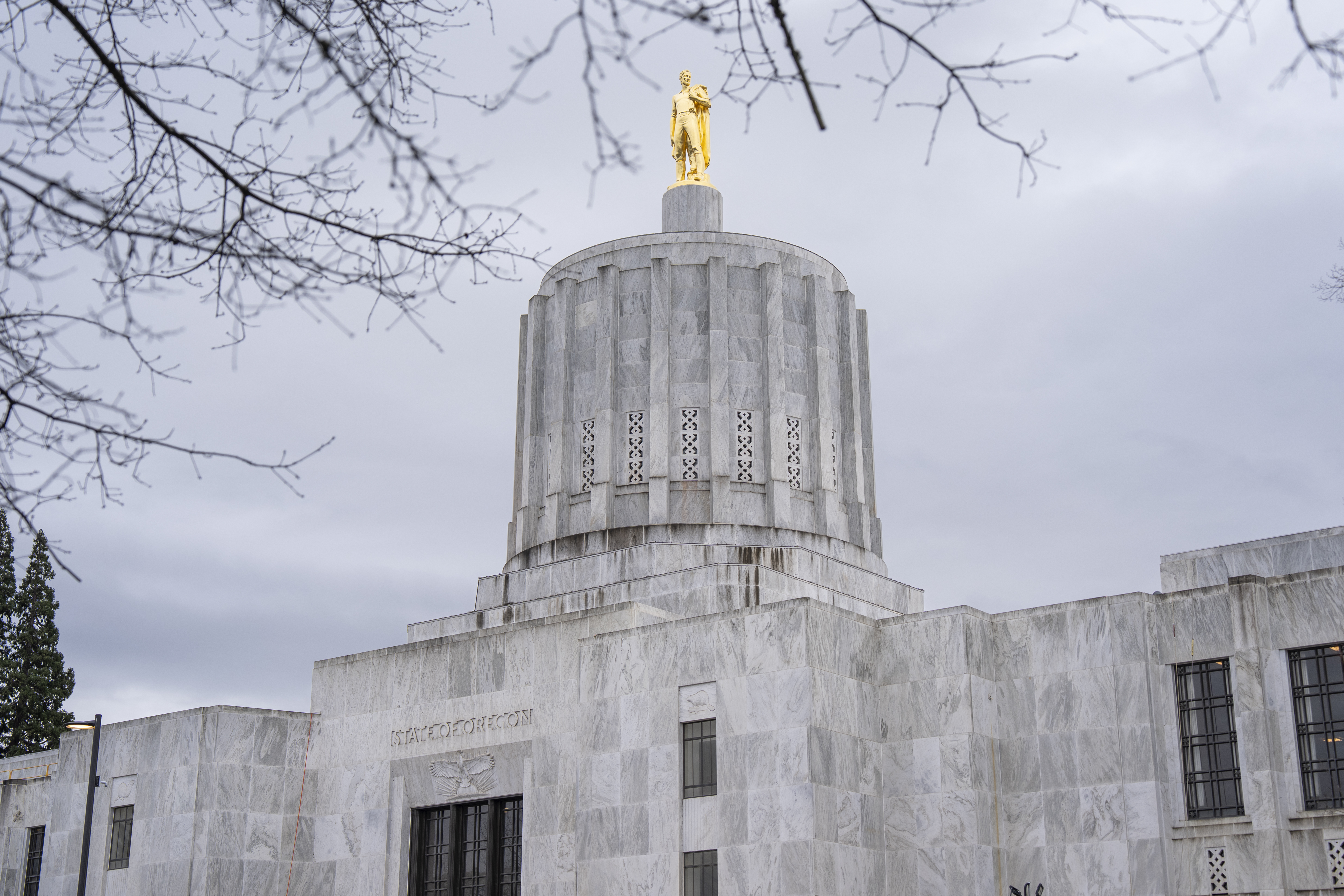 The Oregon State Capitol in Salem, Ore. on Monday, Feb 2, 2026.