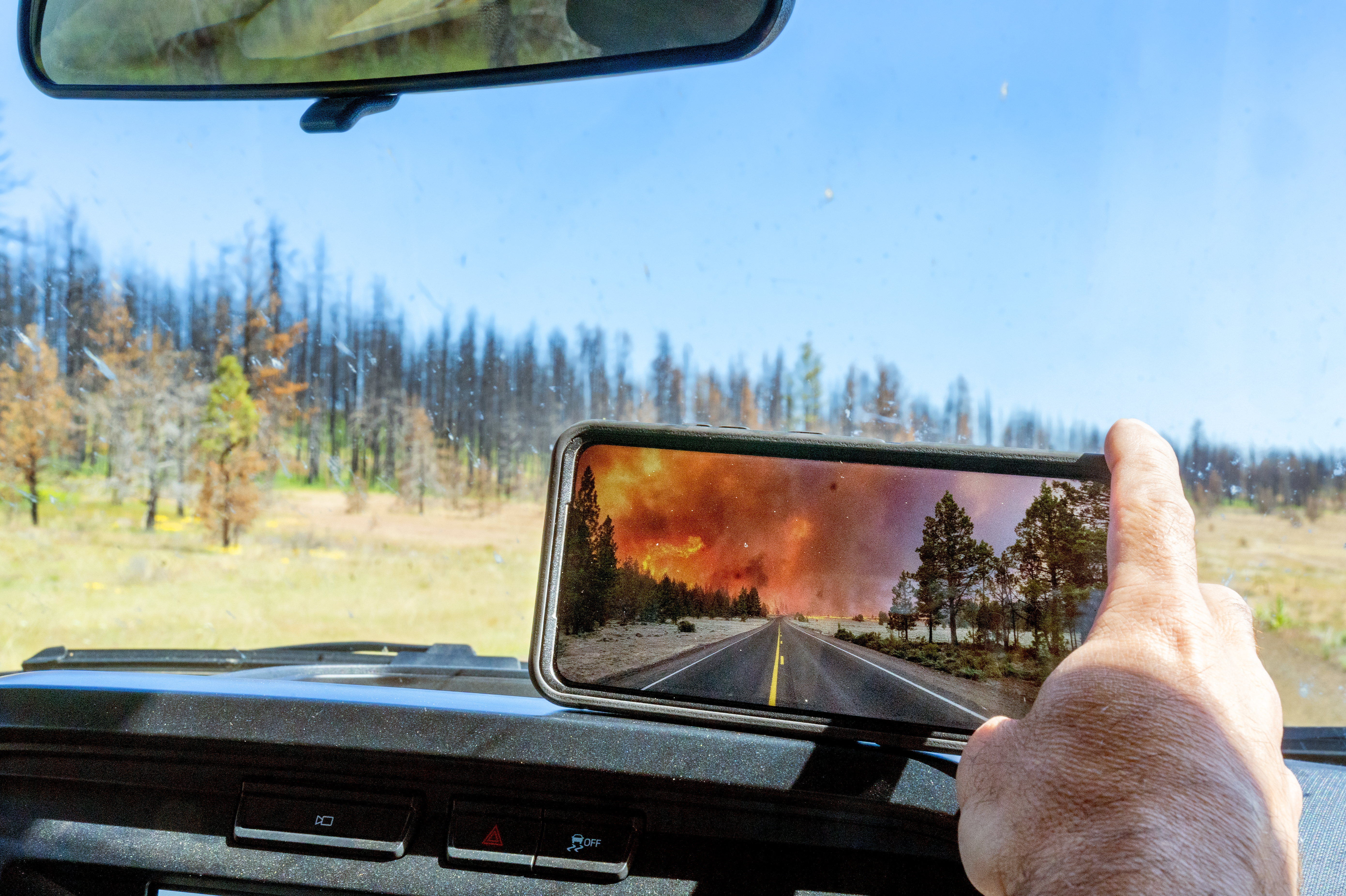 A giant Oregon wildfire shows the limits of carbon offsets in