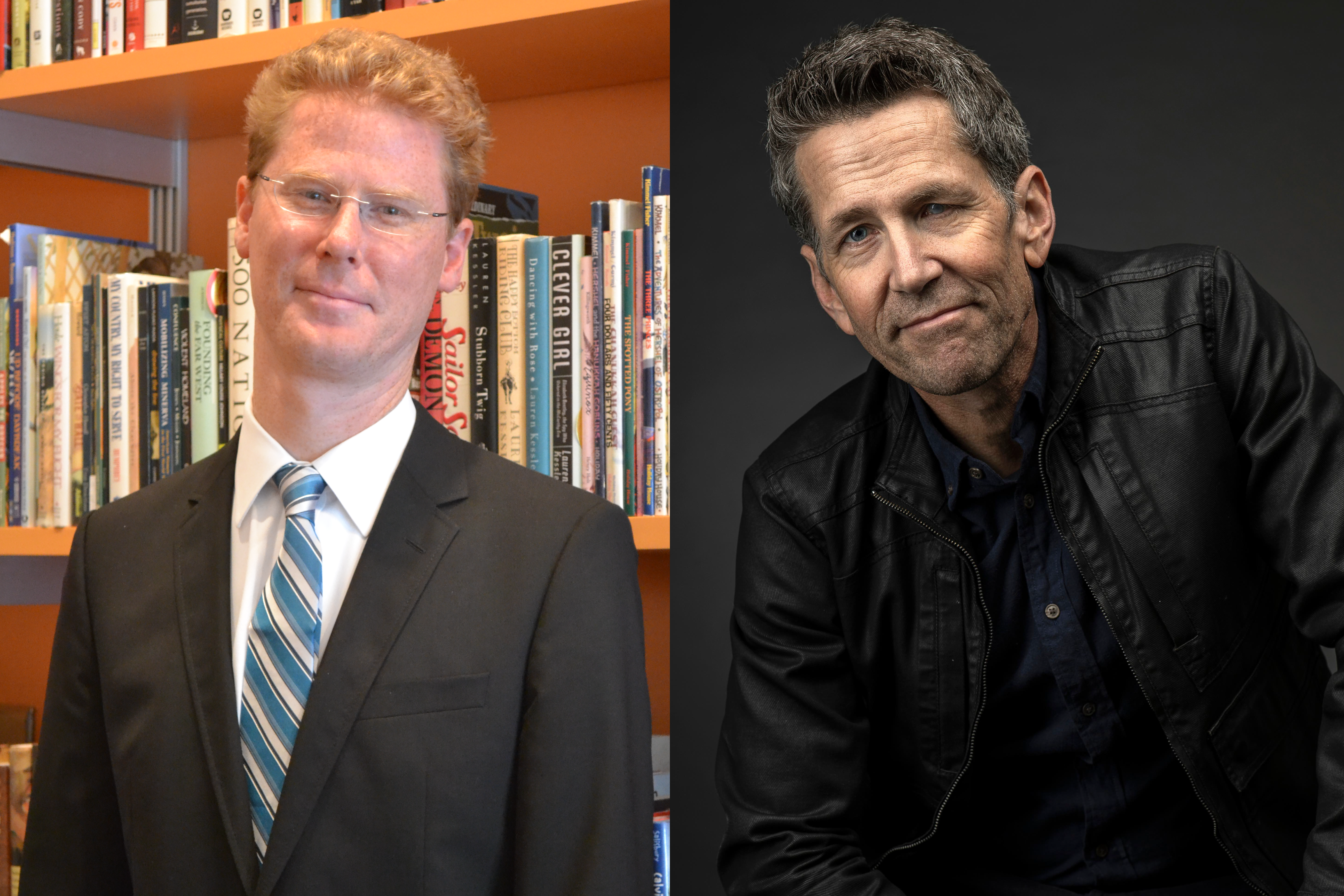 Andrew Proctor (left), Jess Walter (right)
