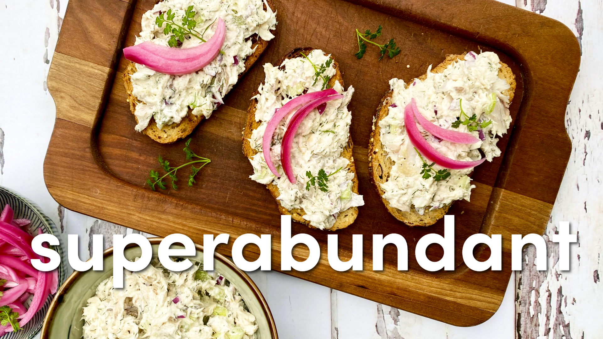 Smoked Pacific whiting makes a fine stand-in for whitefish in this Jewish deli-style seafood salad