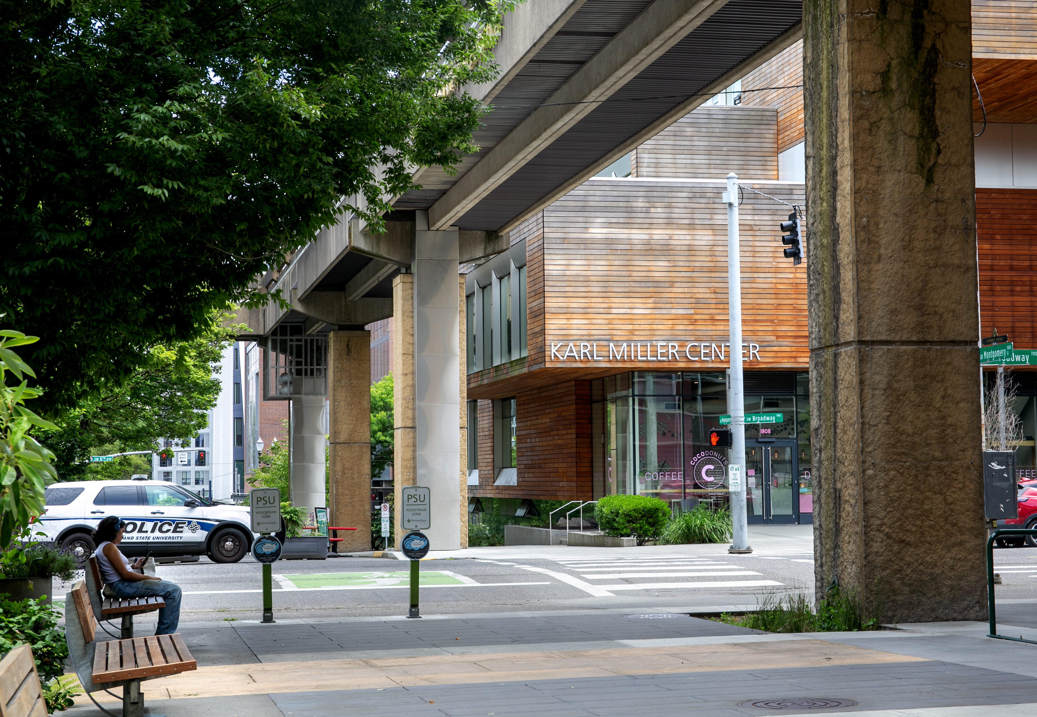 Portland State University campus in Portland, Ore., June 29, 2024. 
