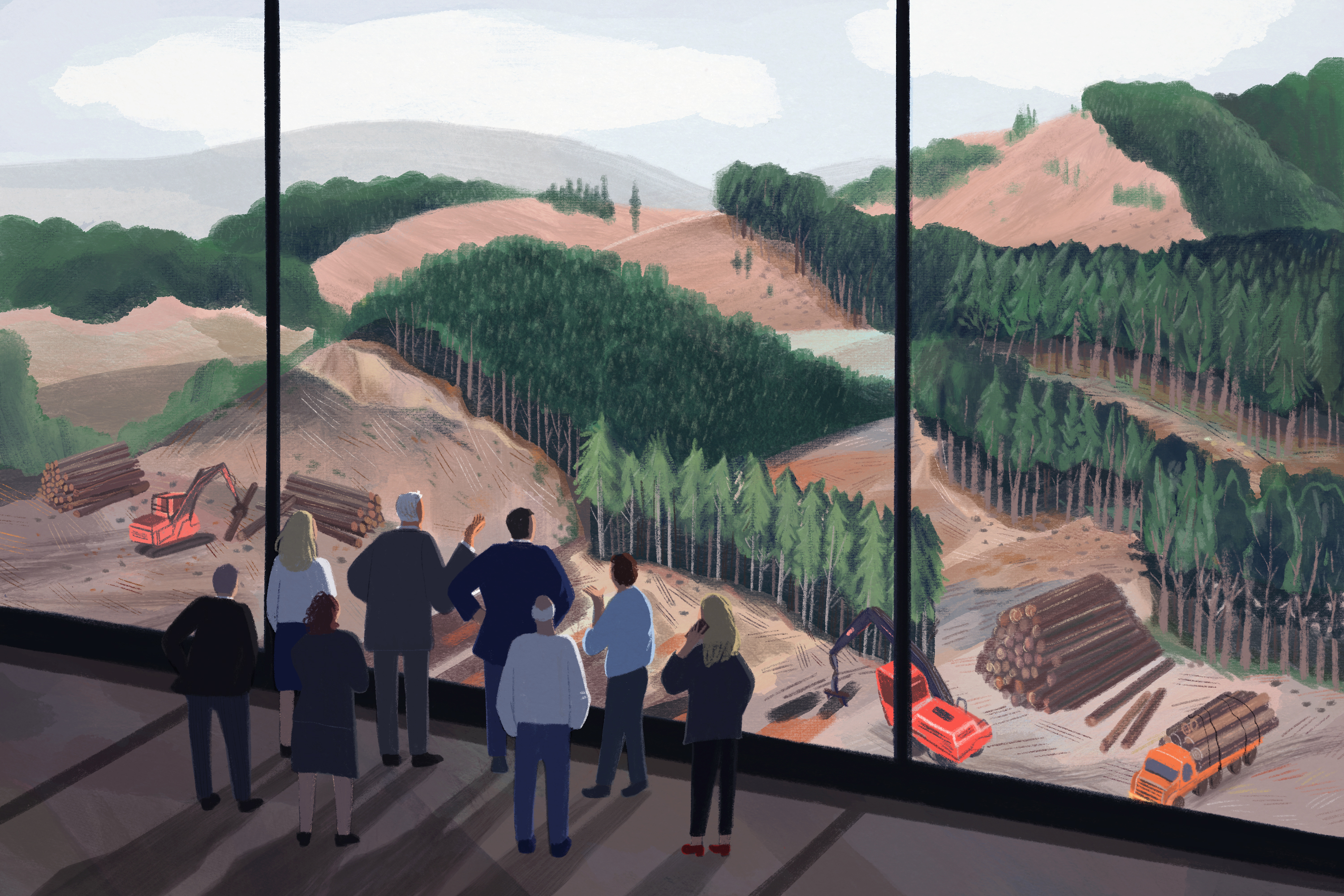 Timber Wars' bonus episode: Big money bought the forest - OPB