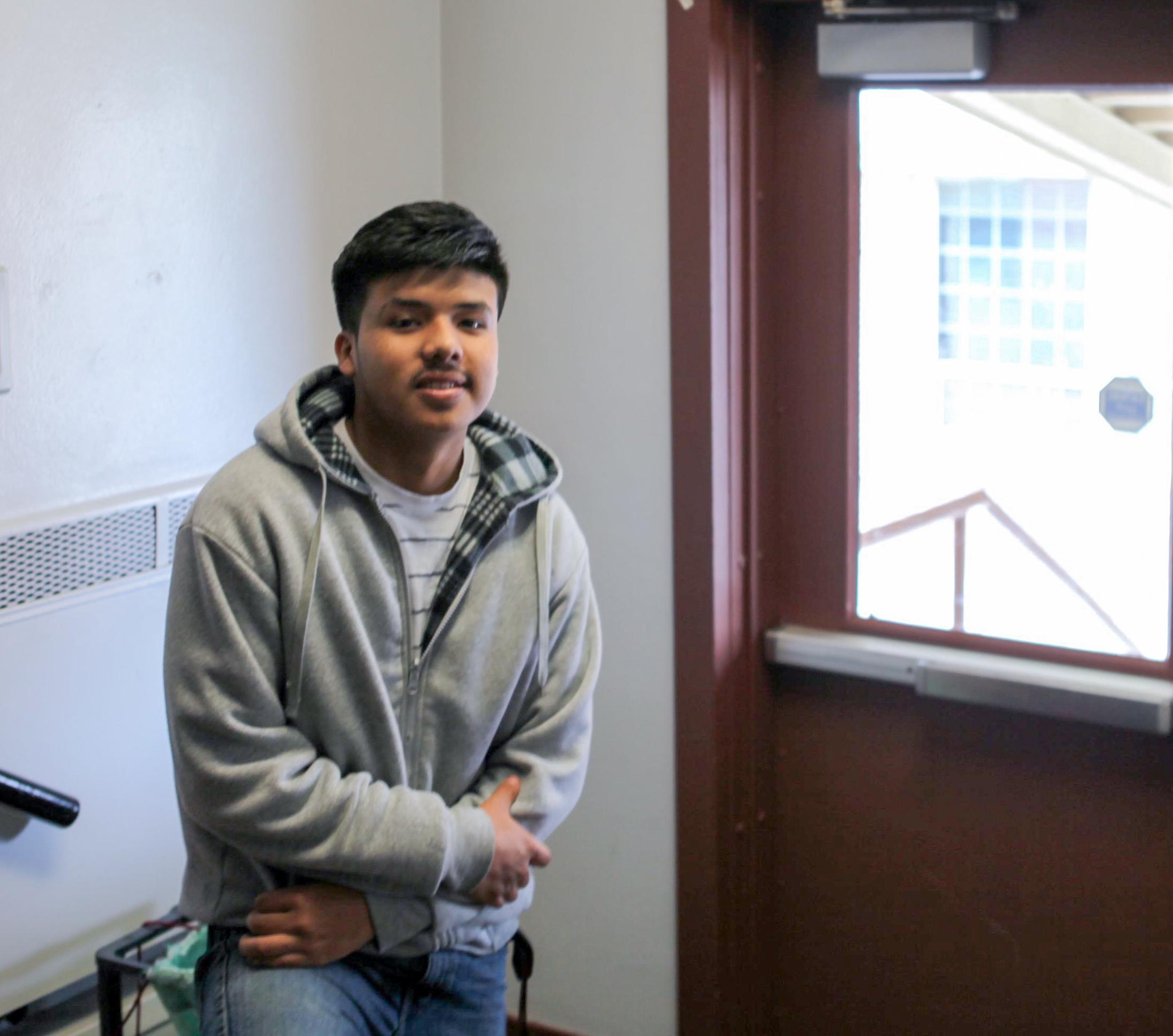 Vicente is a junior at the Bridges high school program in Madras, where he takes classes in person and online.