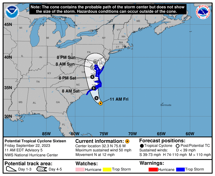 Southern East Coast hit by flooding as Ophelia weakens to tropical