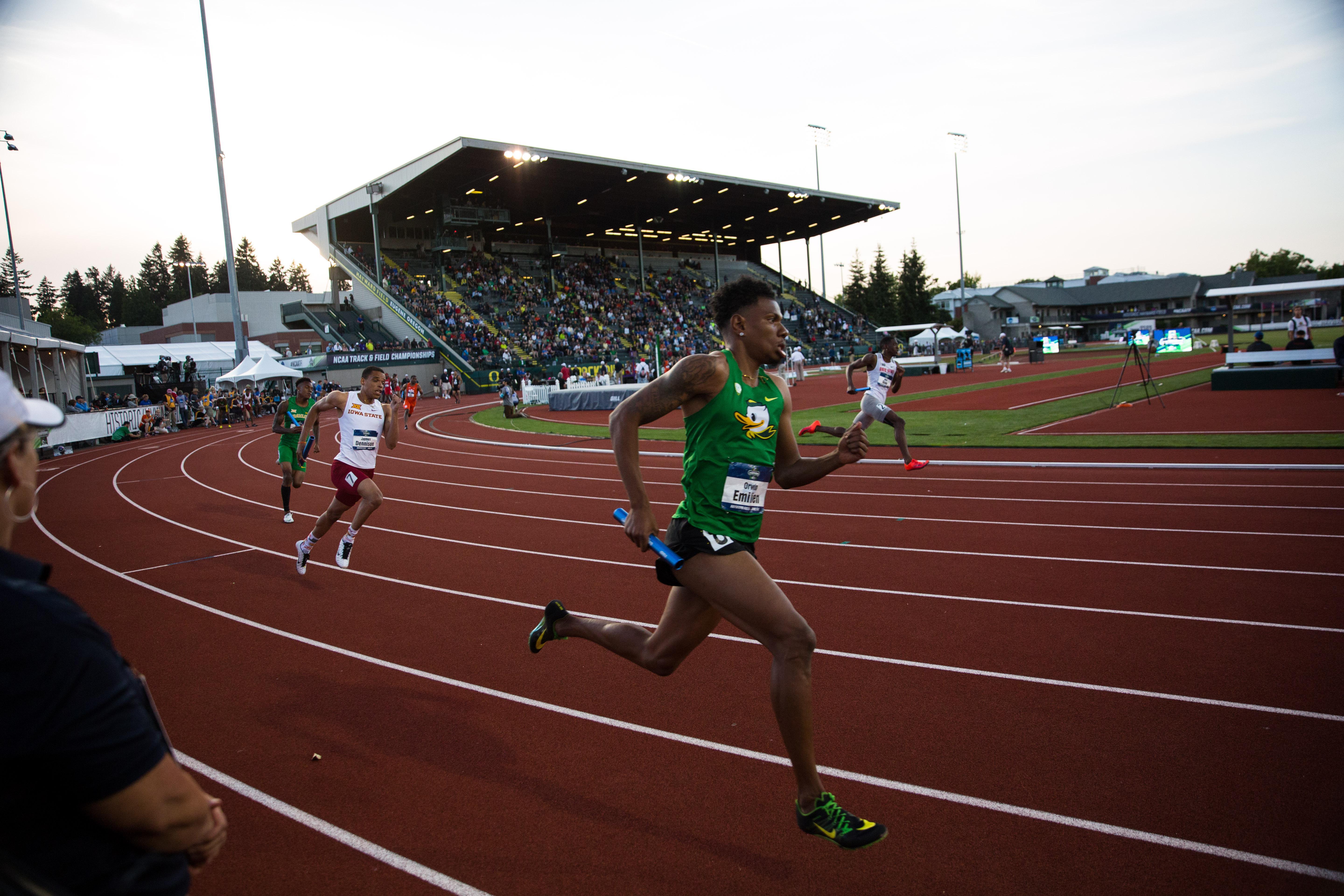 Track star aims to win in not one, but two pro sports, beginning at World  Champs in Eugene