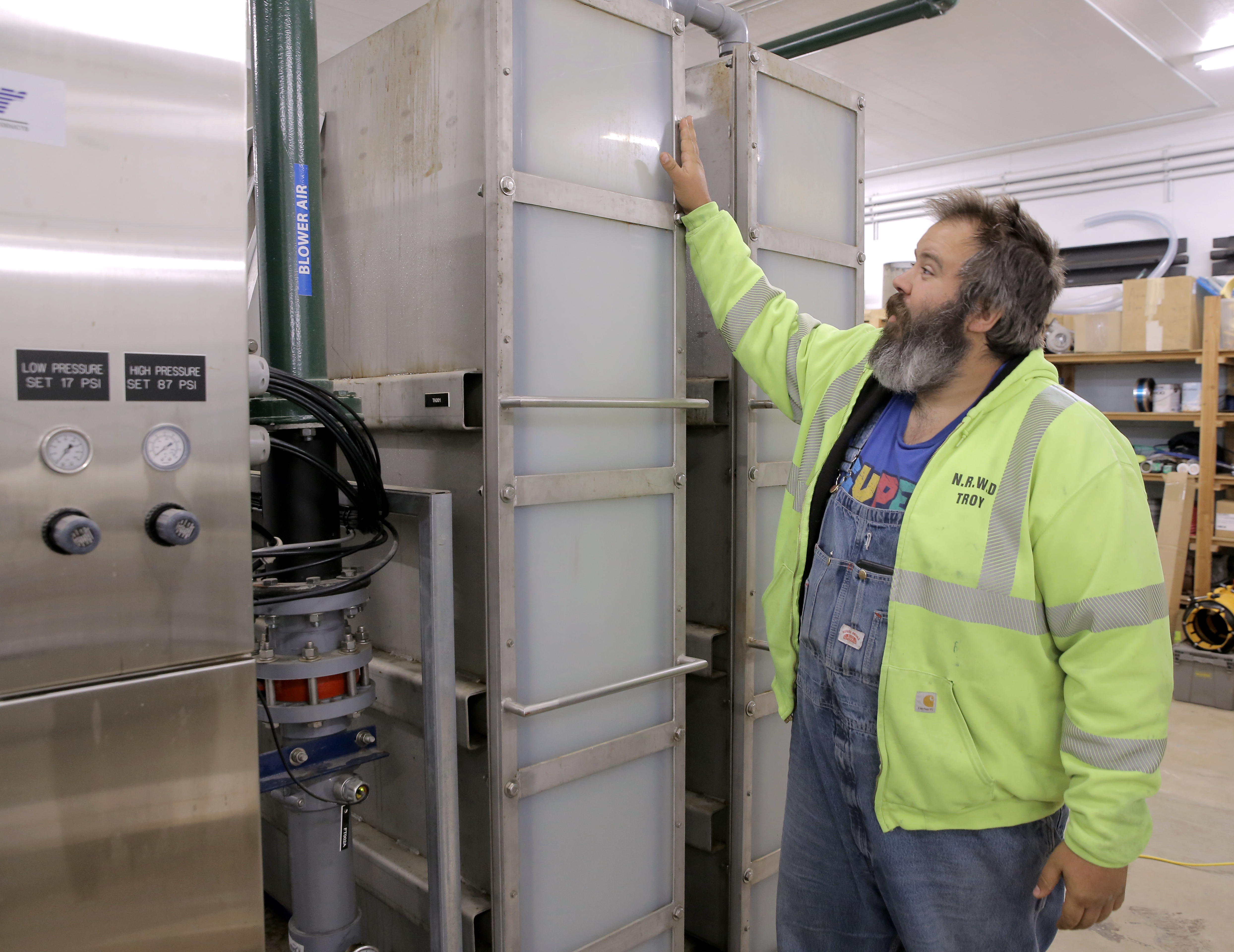 Troy Trute, manager of the Neskowin Regional Water District, on Aug. 5, 2025.