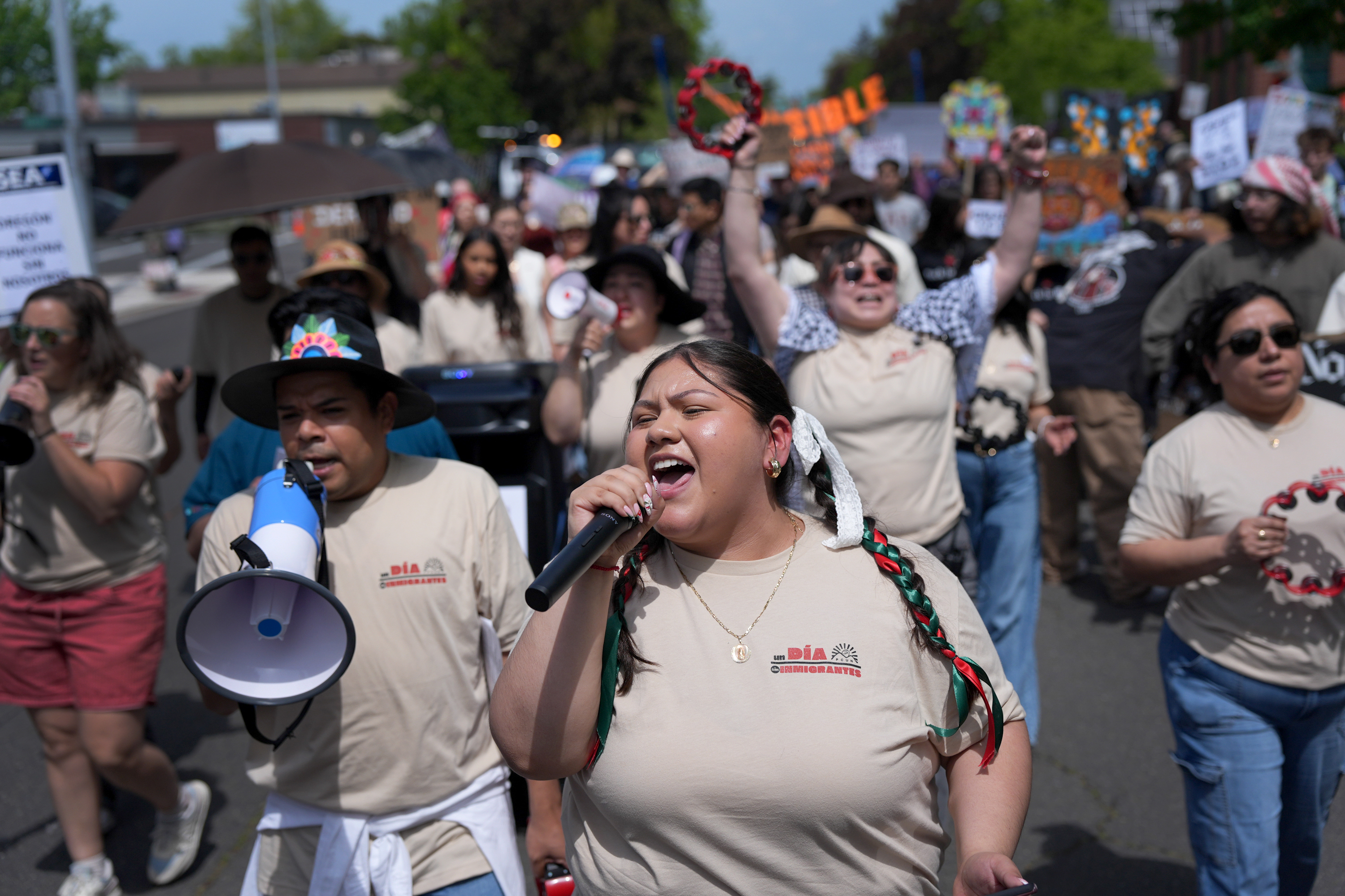 May Day rallies take place across the Pacific Northwest - OPB