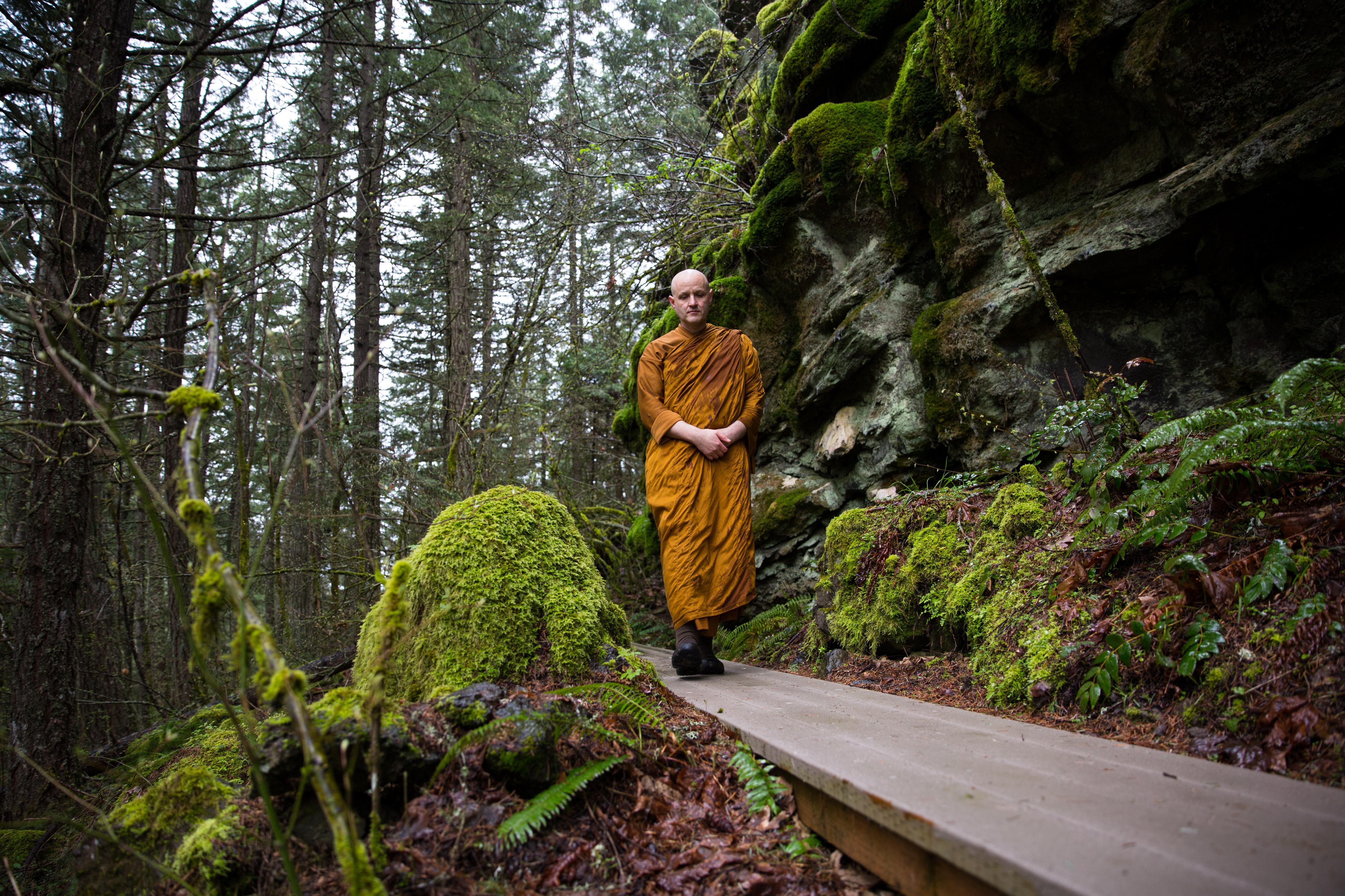 In White Salmon, Washington, monks have found a community that values the experience of having them around.