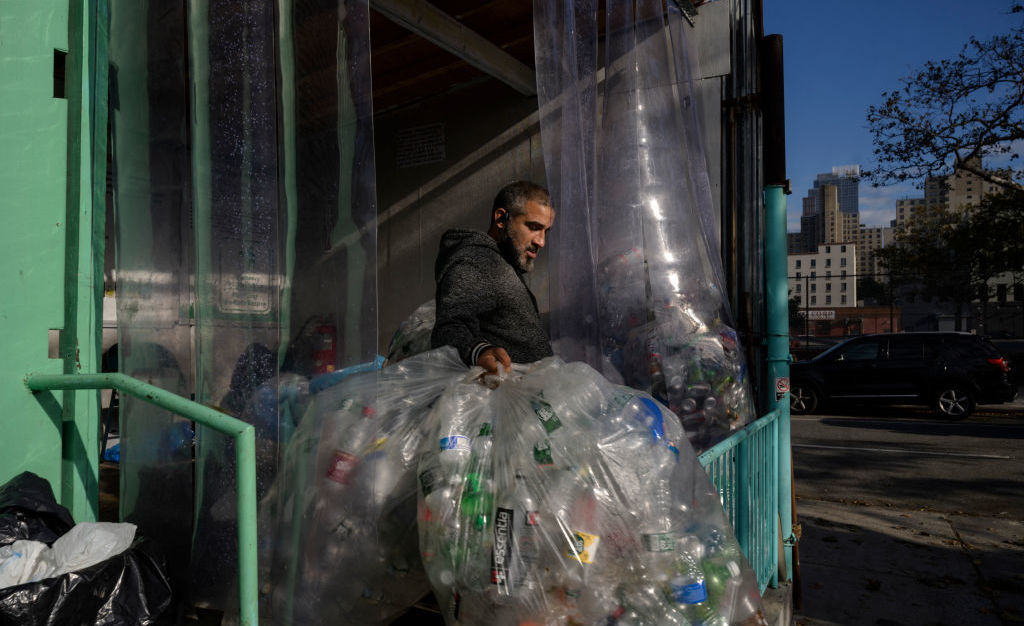 We never got good at recycling plastic. Oregon and other states