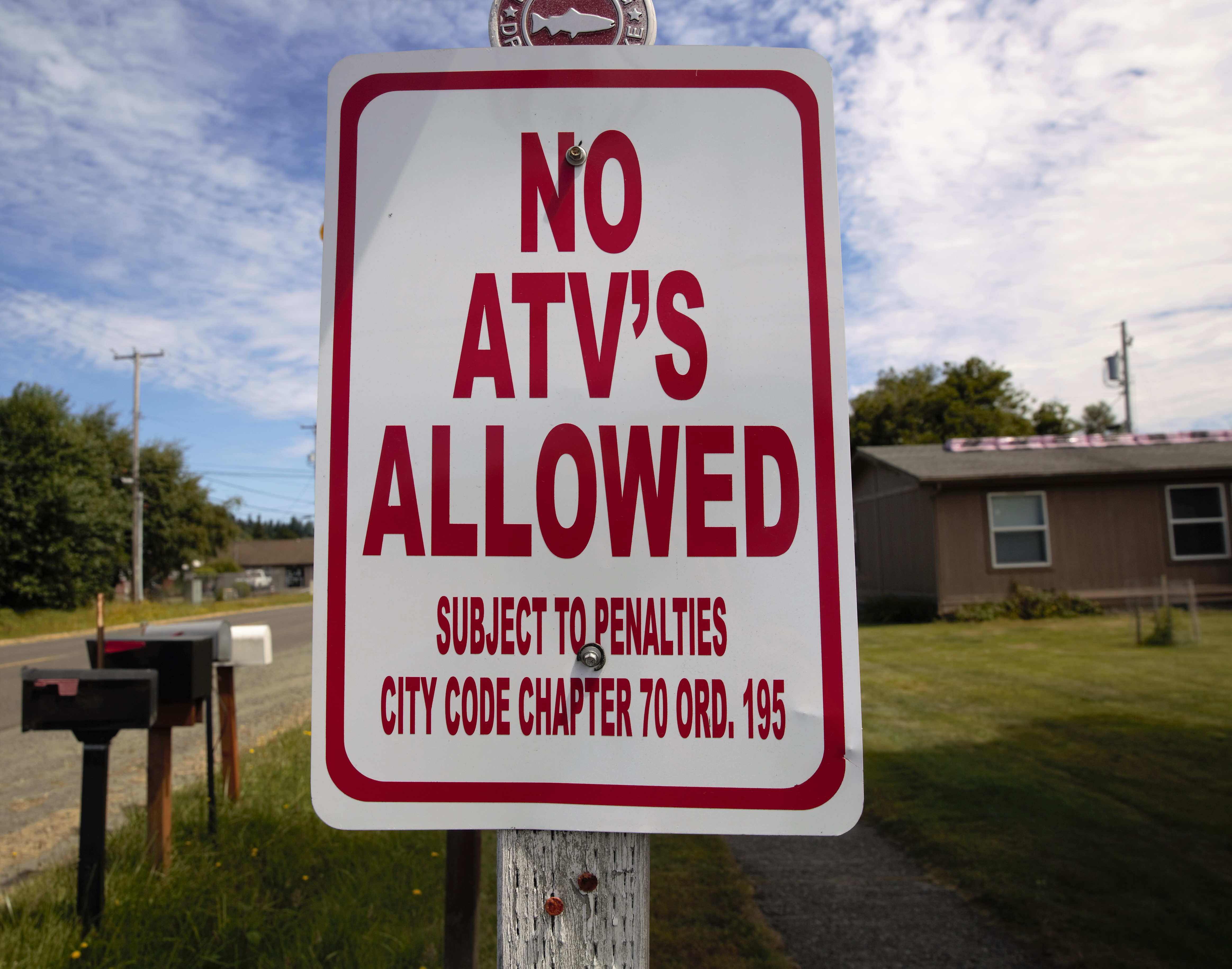 ATVs are banned along most streets in Lakeside now. But some people ignore the rules.