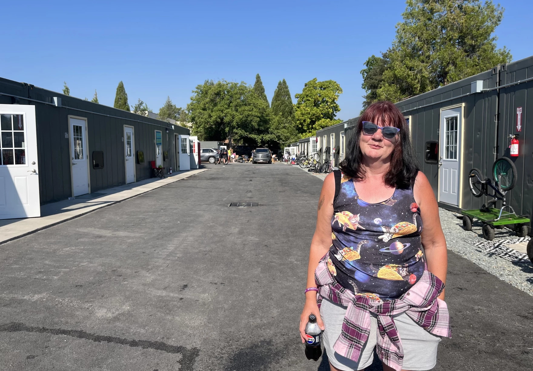 Ramona Tustin moved into Parker's Place Village for the third time on Aug. 4, 2026.