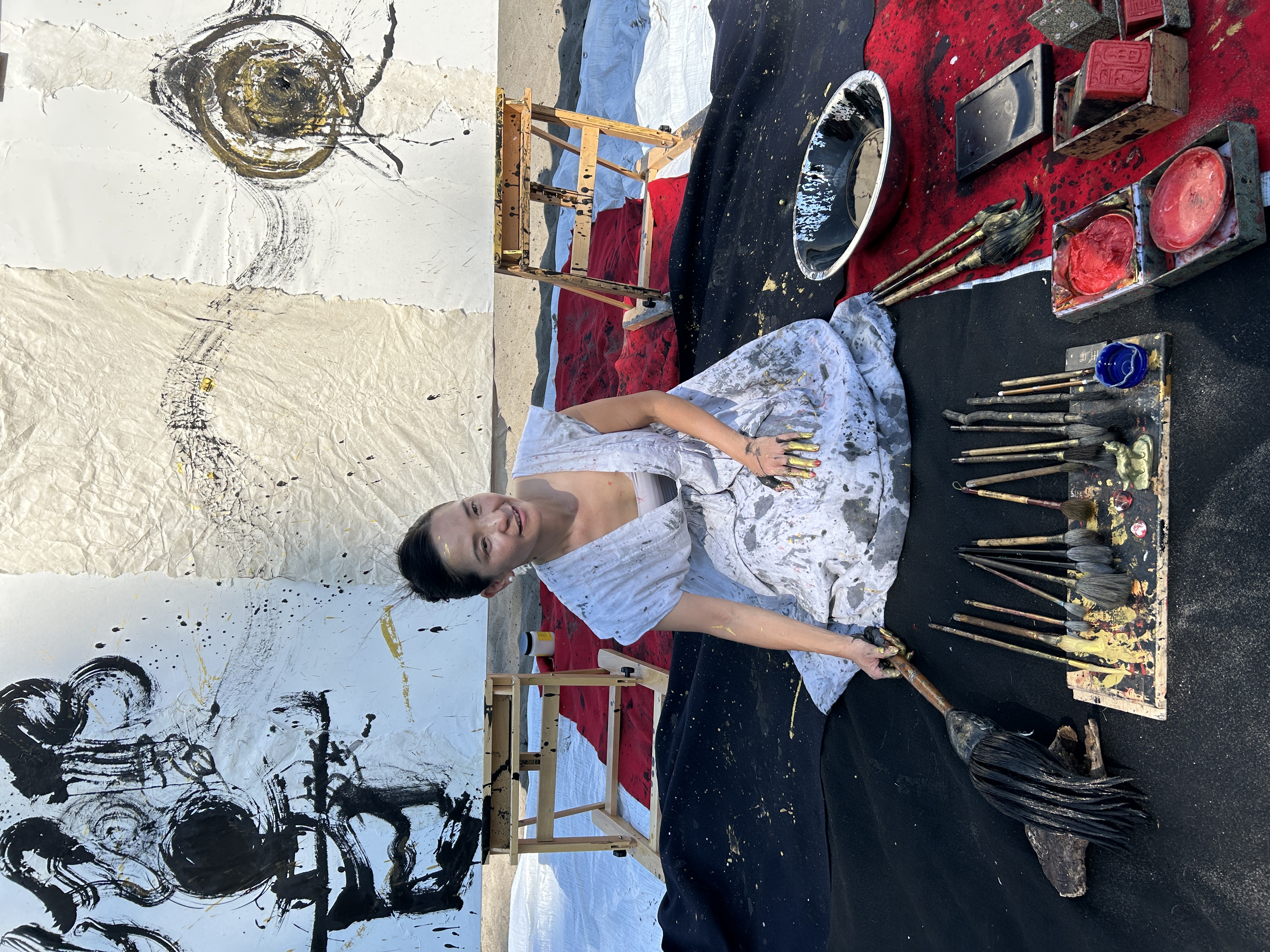 Portland Japanese calligraphy artist breaks traditional rules to