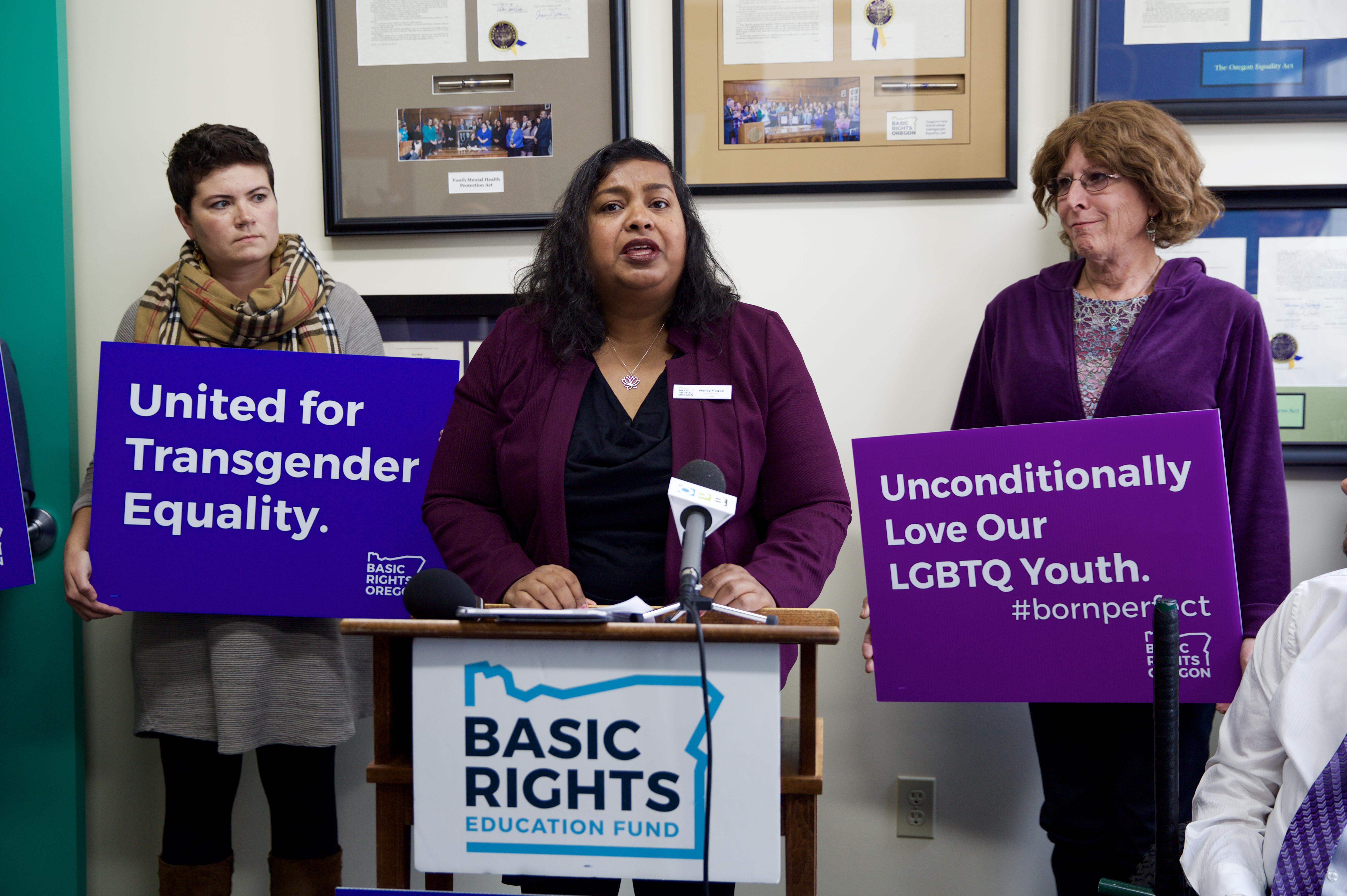 Oregon Advocates Vow To Fight To Preserve Transgender Protections - OPB