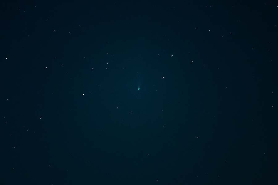 How to see a newly-discovered green comet this week, before it