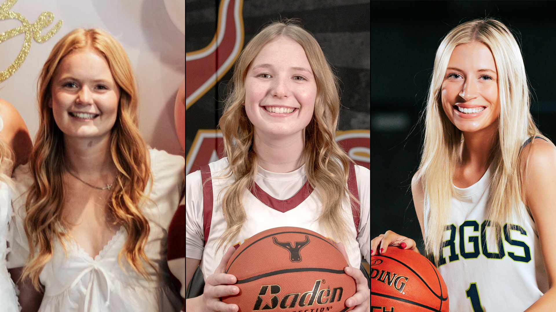 Three of the family members killed in a helicopter crash in Arizona, Jan. 2, 2026. (Left to right) Rachel McCarty, her sister Faith McCarty, and their cousin Katelyn Heideman. Source images: Images courtesy of Elizabeth Gallup, Yakima Valley College and University of Providence.