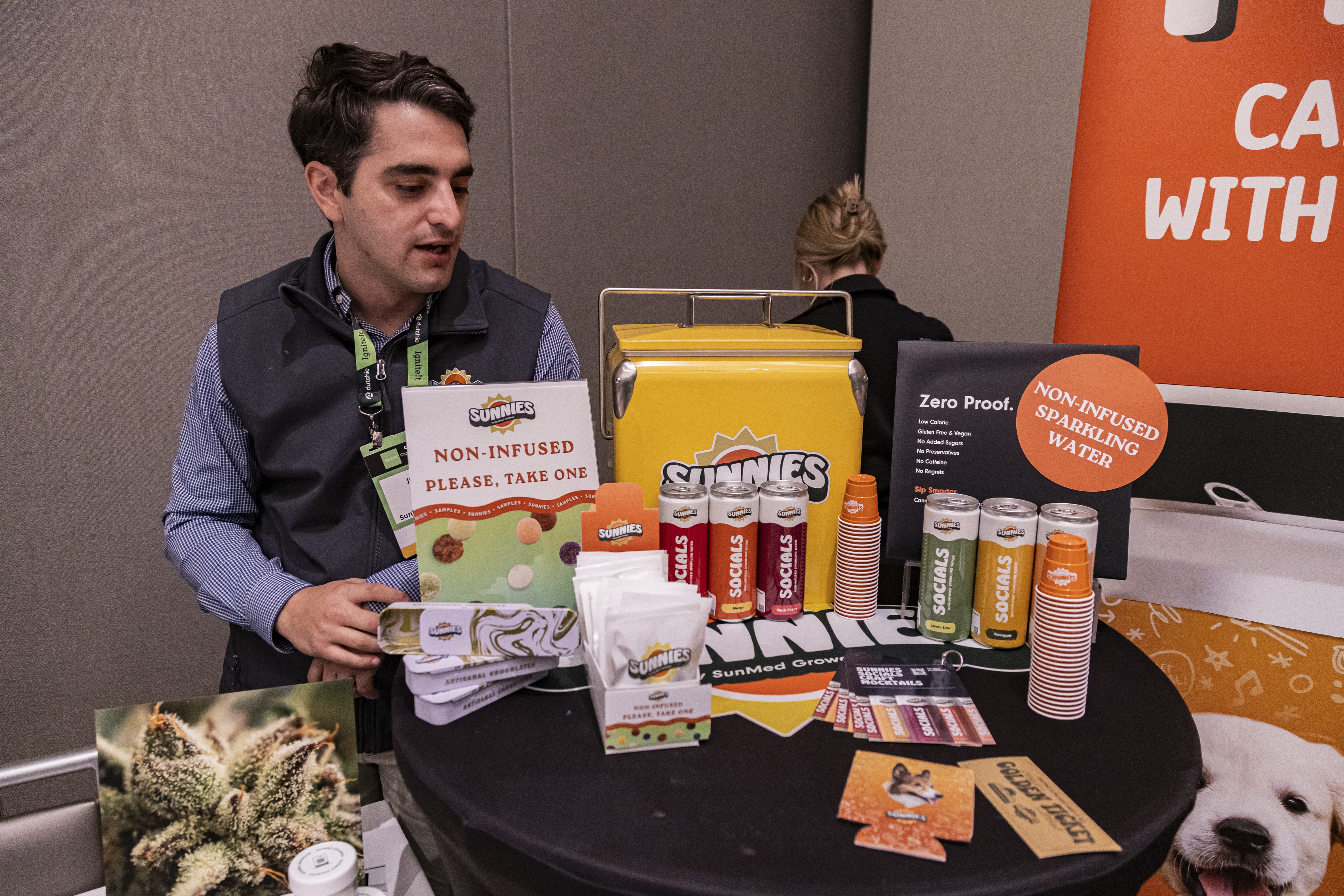 Justin Garcia is chief marketing officer of SunMed Growers in Maryland, whose company works in the state’s regulated cannabis market.