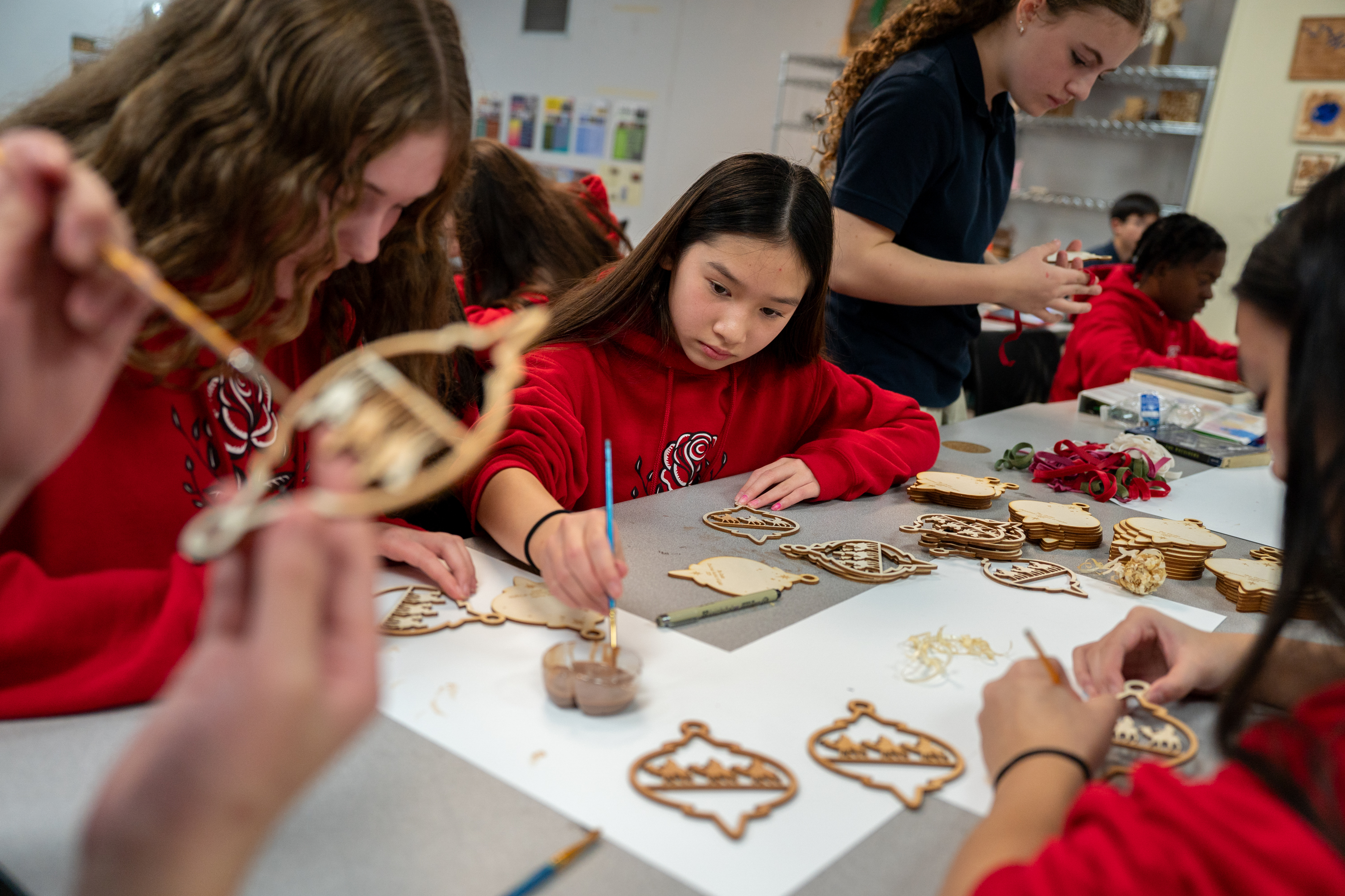 Ruby Pdx Portland students flex their tech skills to create tree ornaments for ...
