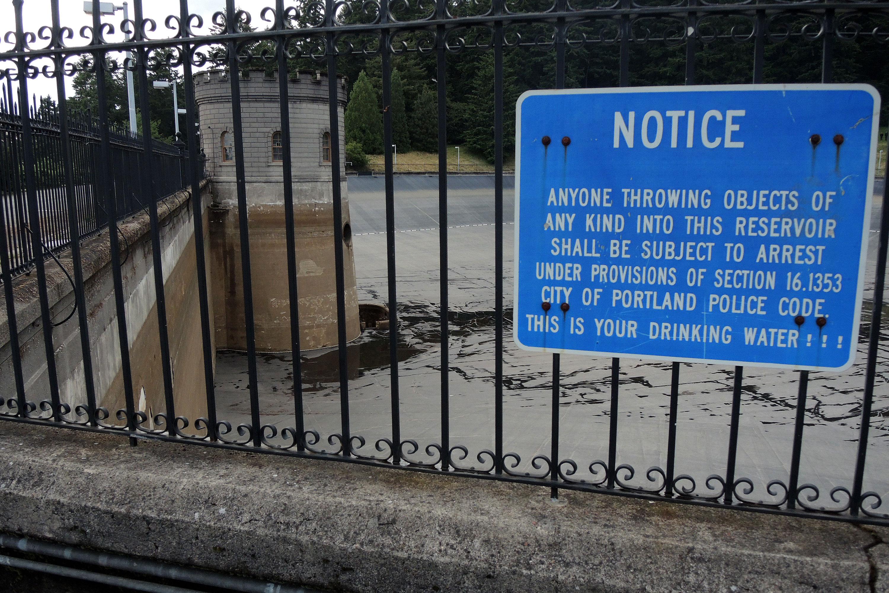 Portland Water Bureau's Mt. Tabor Reservoir No. 5