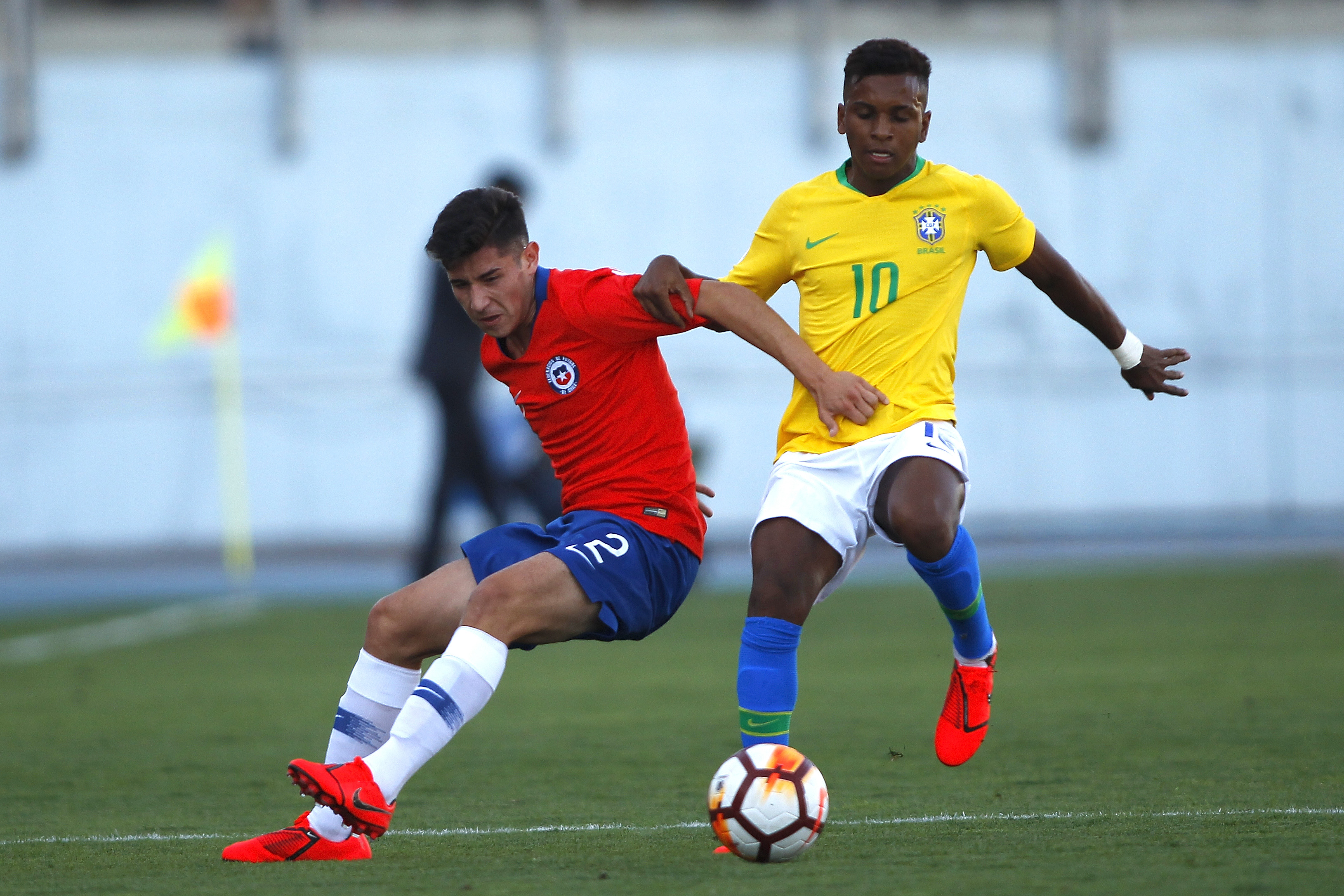 Nicolás Fernández en acción