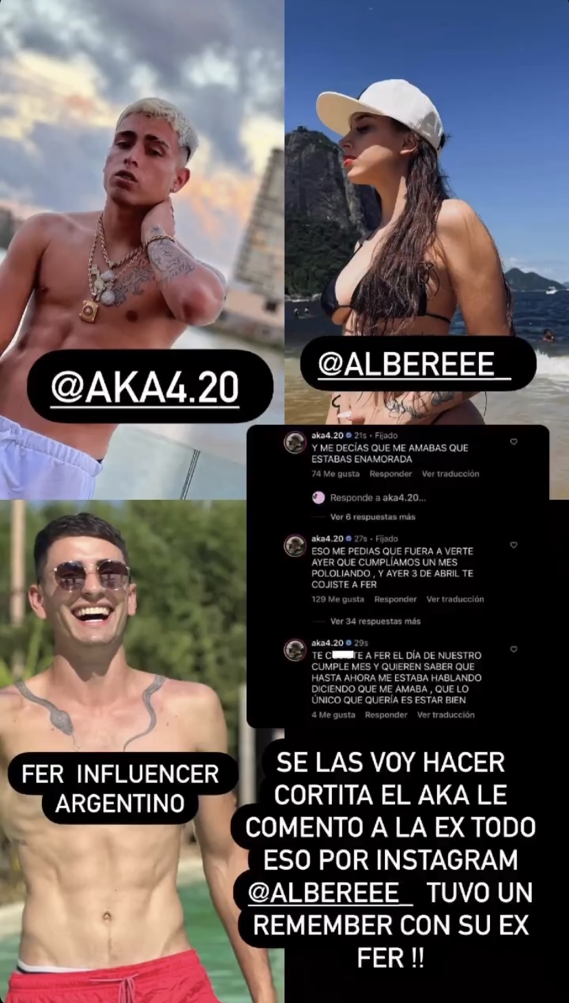 AK4:20 denuncia la infidelidad de su pareja, Albere