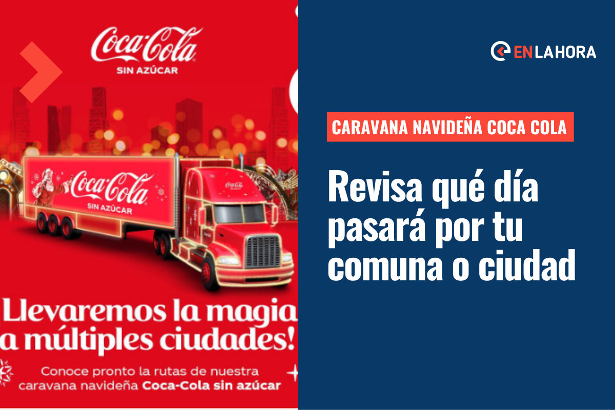 Caravana navide a de Coca Cola Conoce las ciudades por donde