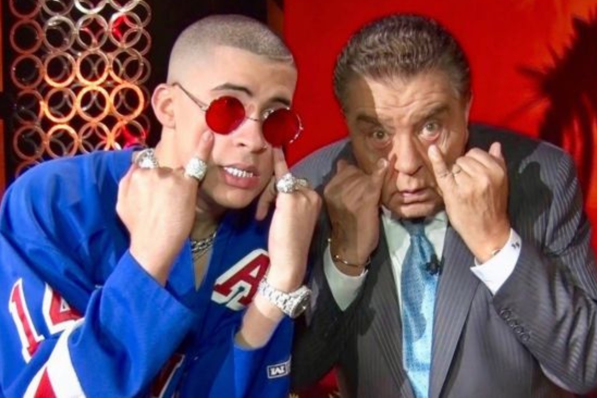 Bad Bunny y el resto de los participantes del Partido de