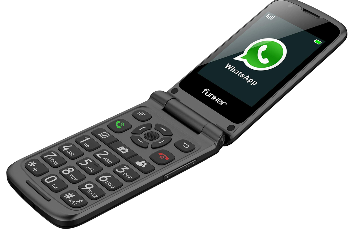 El mejor teléfono móvil para mayores con WhatsApp - Casacochecurro